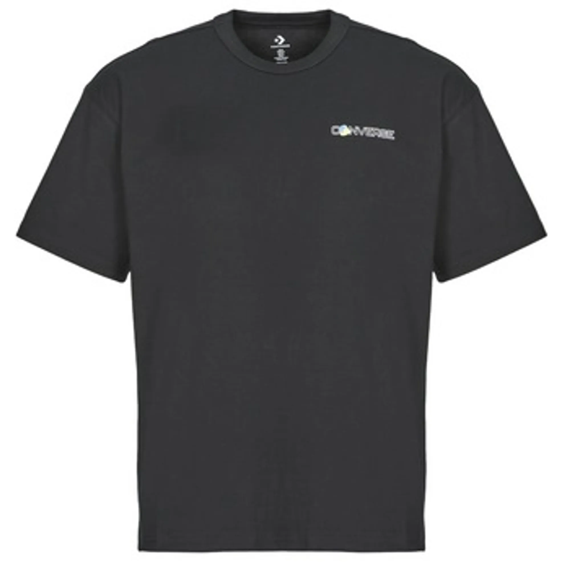 Converse  ALTERNATE TRANSMISSIONS LOOSE-FIT T-SHIRT  men's T shirt in Black
