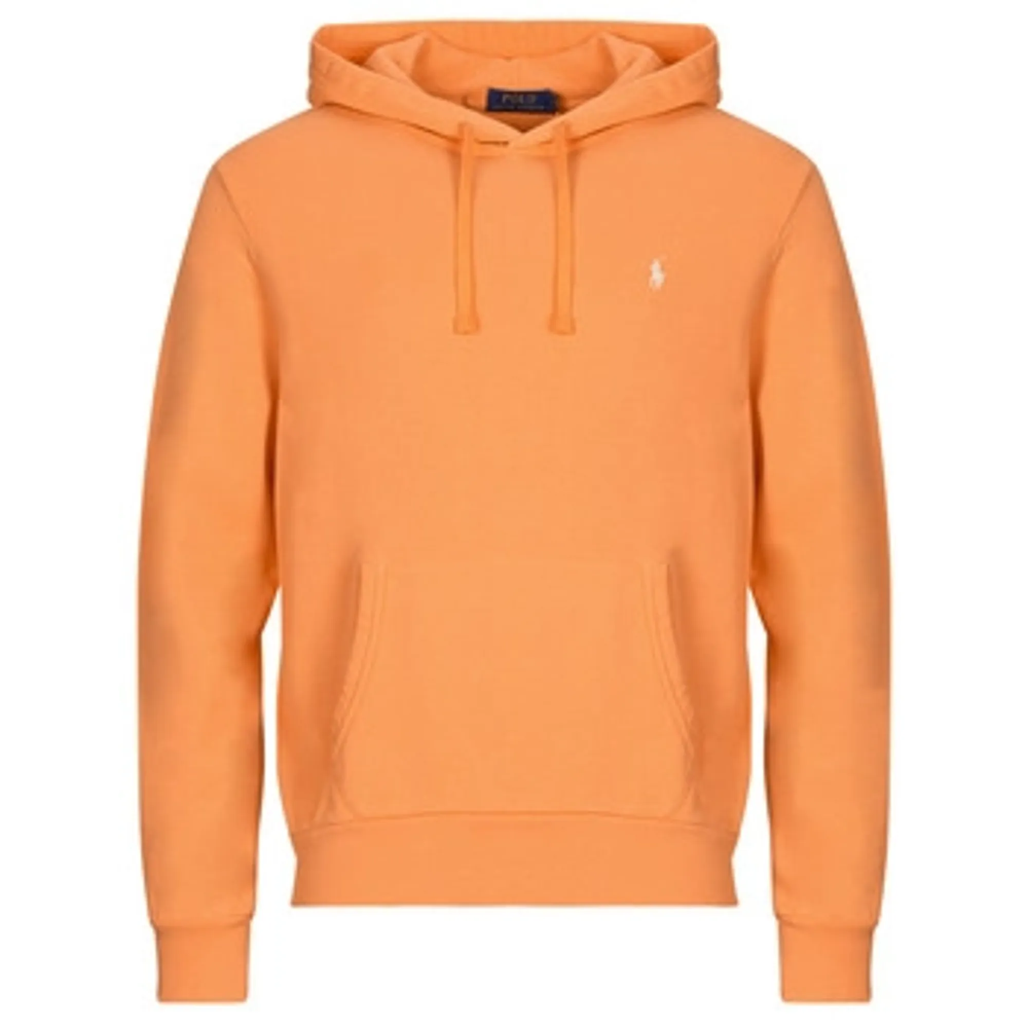 Polo Ralph Lauren  SWEATSHIRT CAPUCHE EN MOLLETON TERRY  men's Hoodies in Orange
