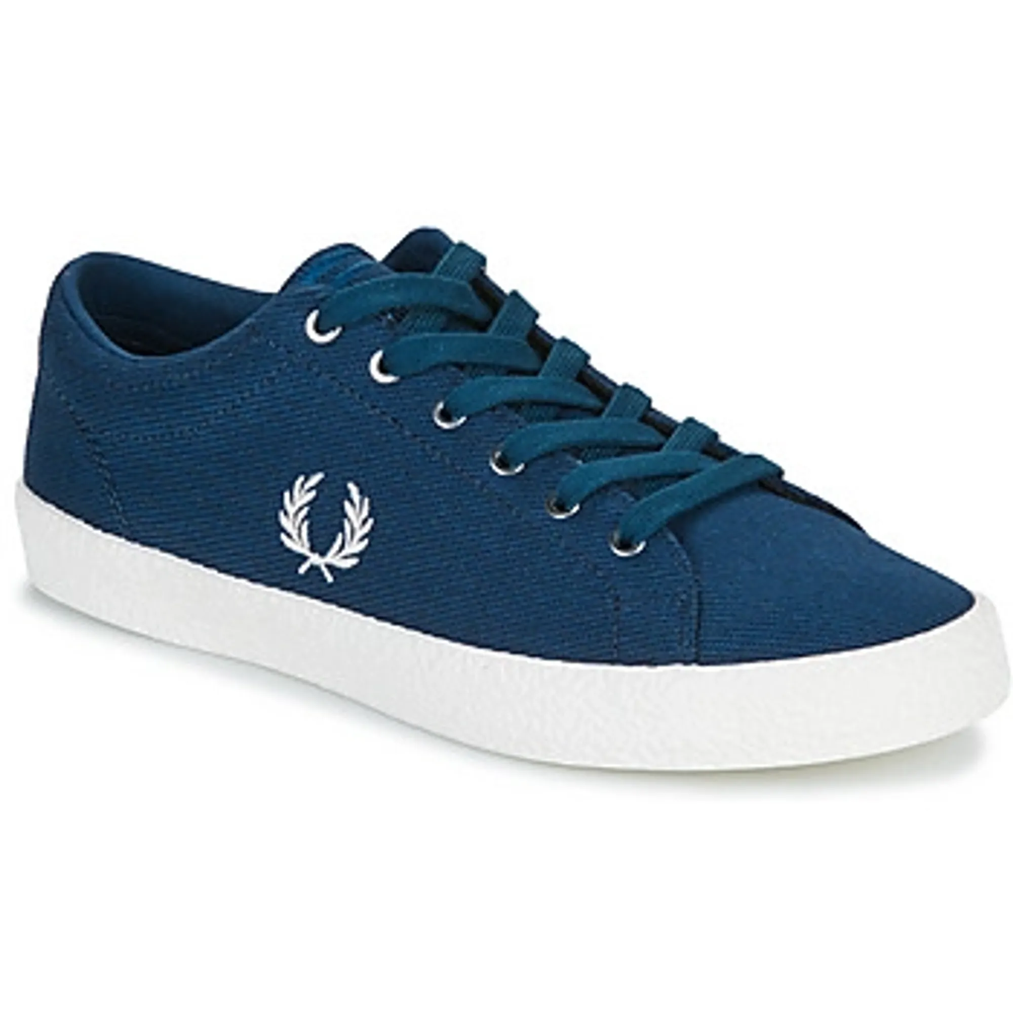 Fred Perry  BASELINE HEAVY TWILL  men's Shoes (Trainers) in Blue