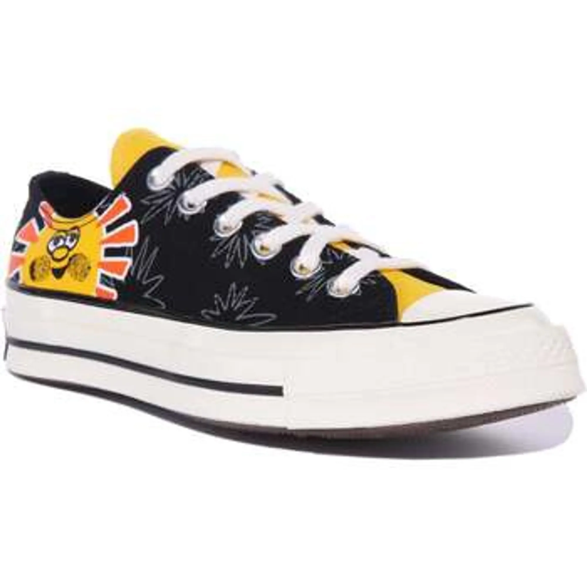 Converse  172825C Chuck 70 Ox Sunny Floral  women's Trainers in Black
