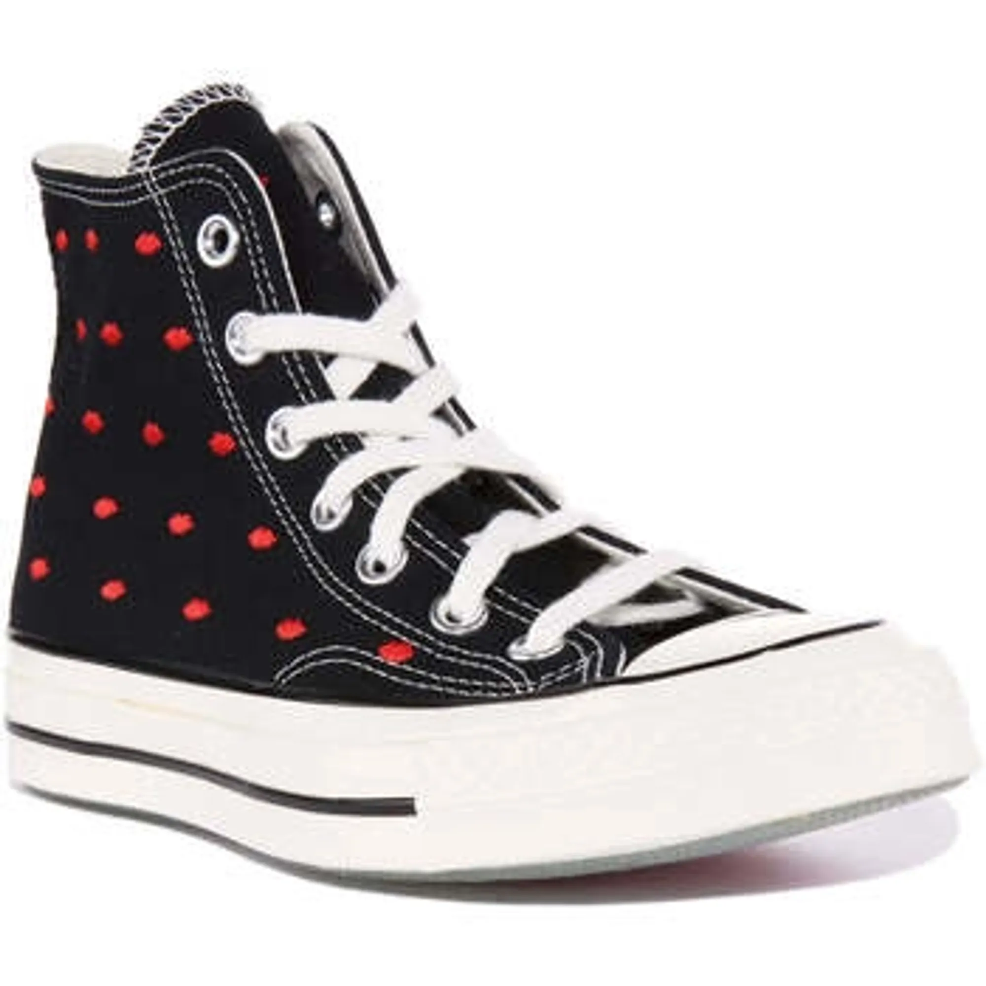 Converse  A01600C Embroidered Lips  women's Trainers in Red