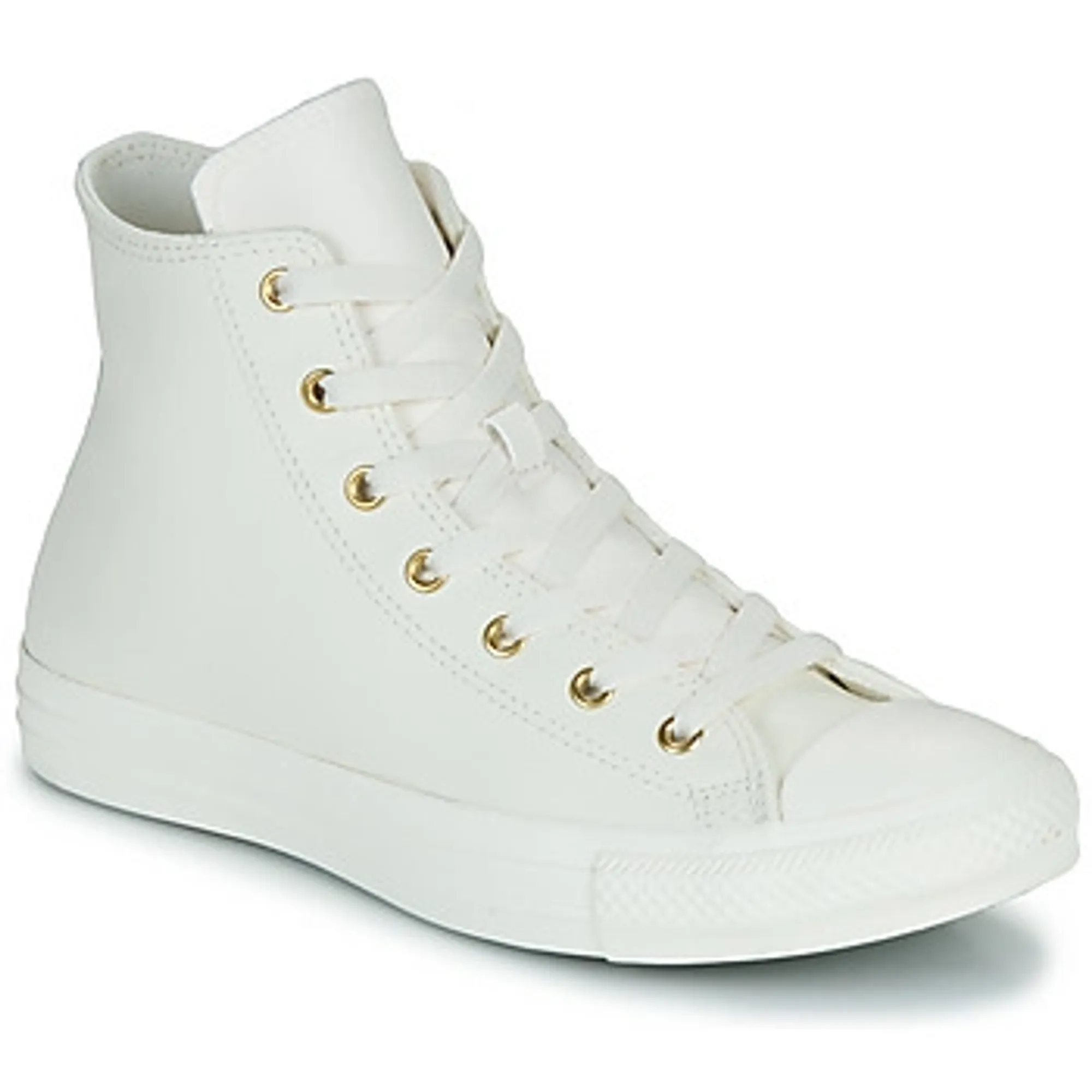 Converse  CHUCK TAYLOR ALL STAR GOLD LUXE  girls's Children's Shoes (High-top Trainers) in White
