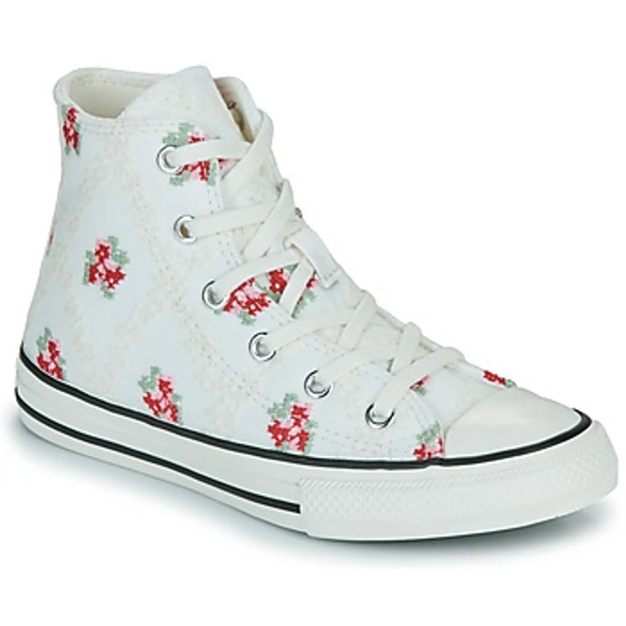 Converse  CHUCK TAYLOR ALL STAR  girls's Children's Shoes (High-top Trainers) in White