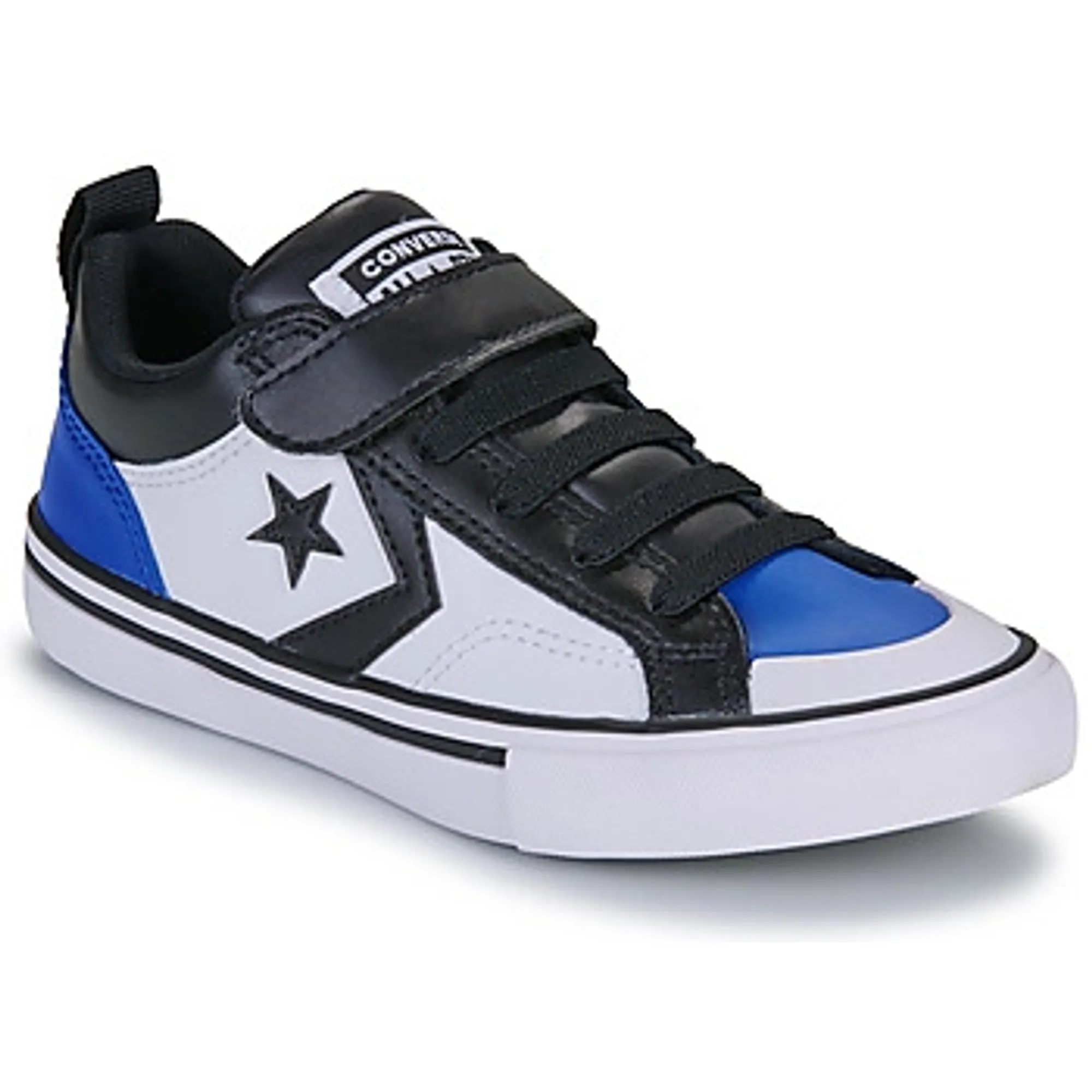 Converse  PRO BLAZE STRAP LEATHER EASY ON  boys's Children's Shoes (Trainers) in White