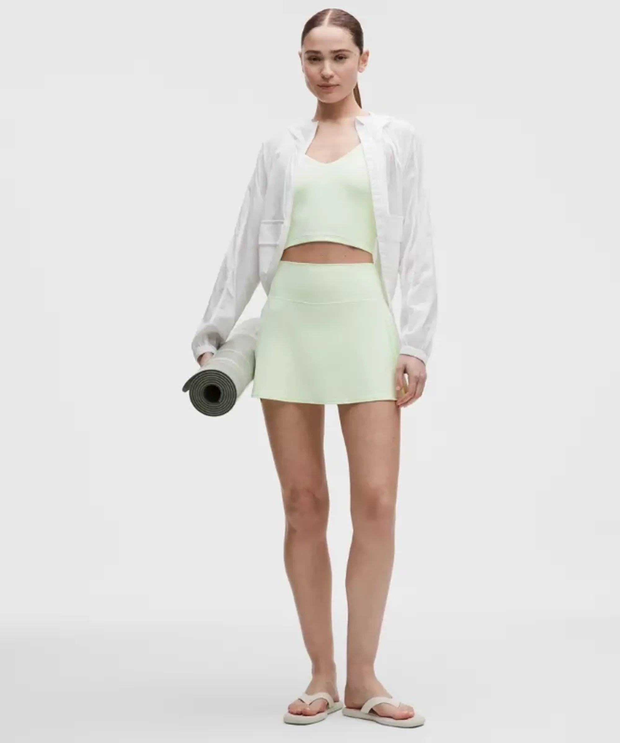lululemon – Women's Align High-Rise Skirt – Color Green/Pastel – Size 12