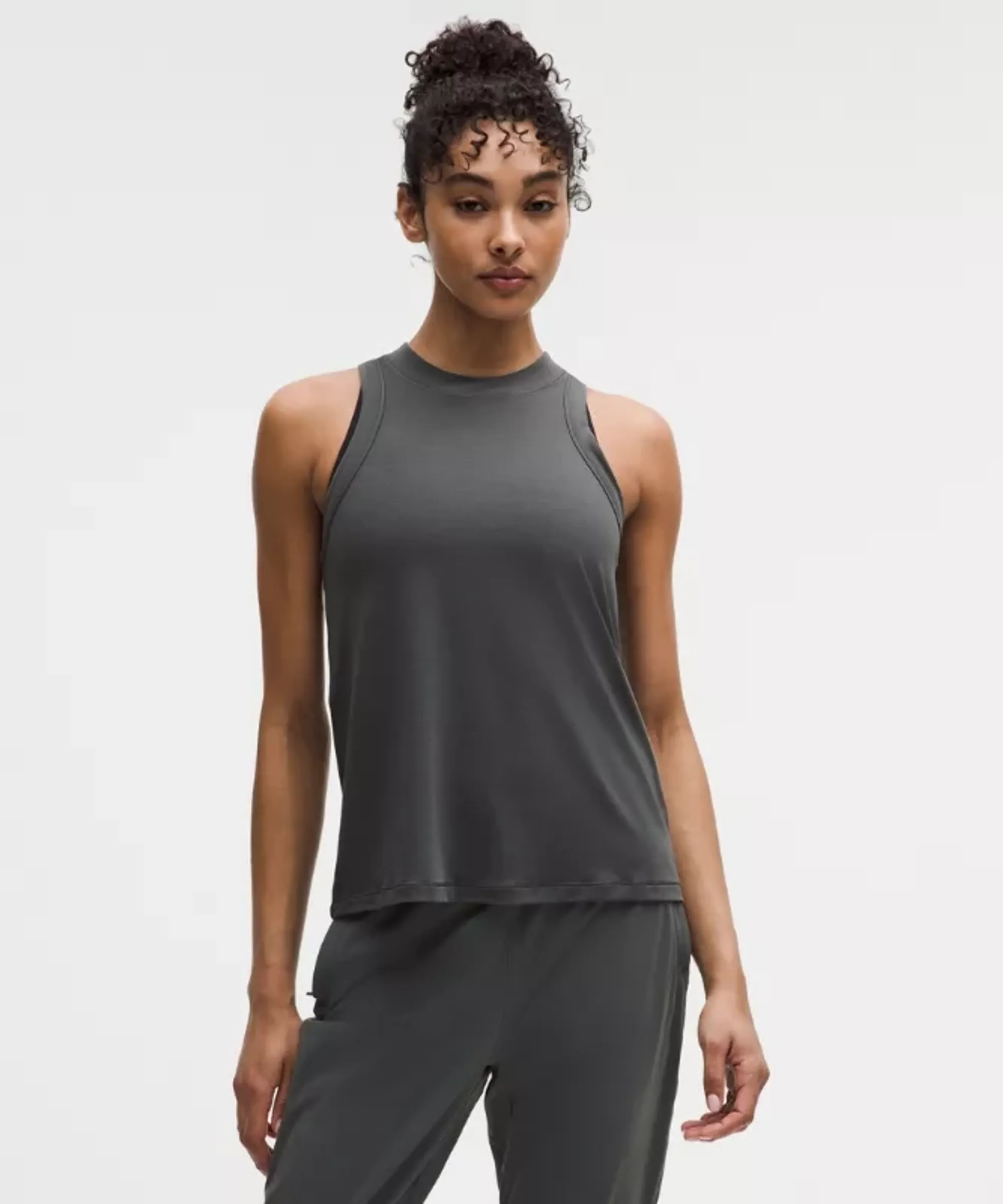 lululemon – Women's Jersey Training Tank Top – Color Grey – Size 12