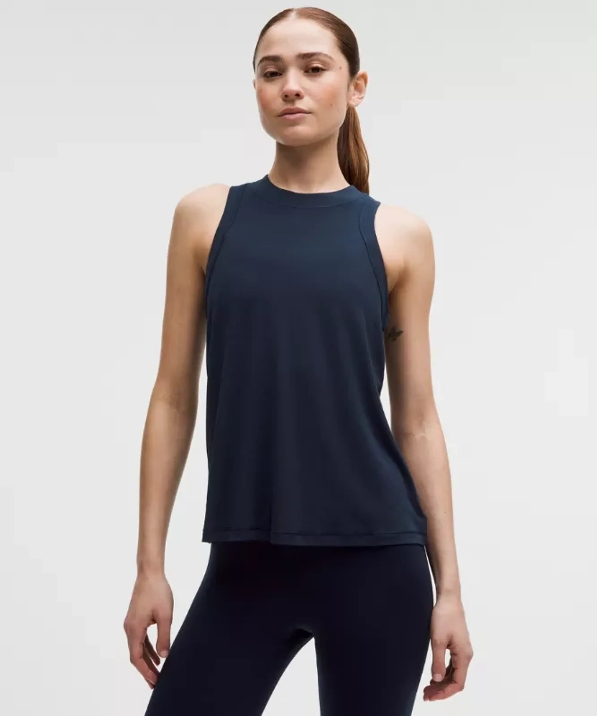 lululemon – Women's Jersey Training Tank Top – Color Blue – Size 10