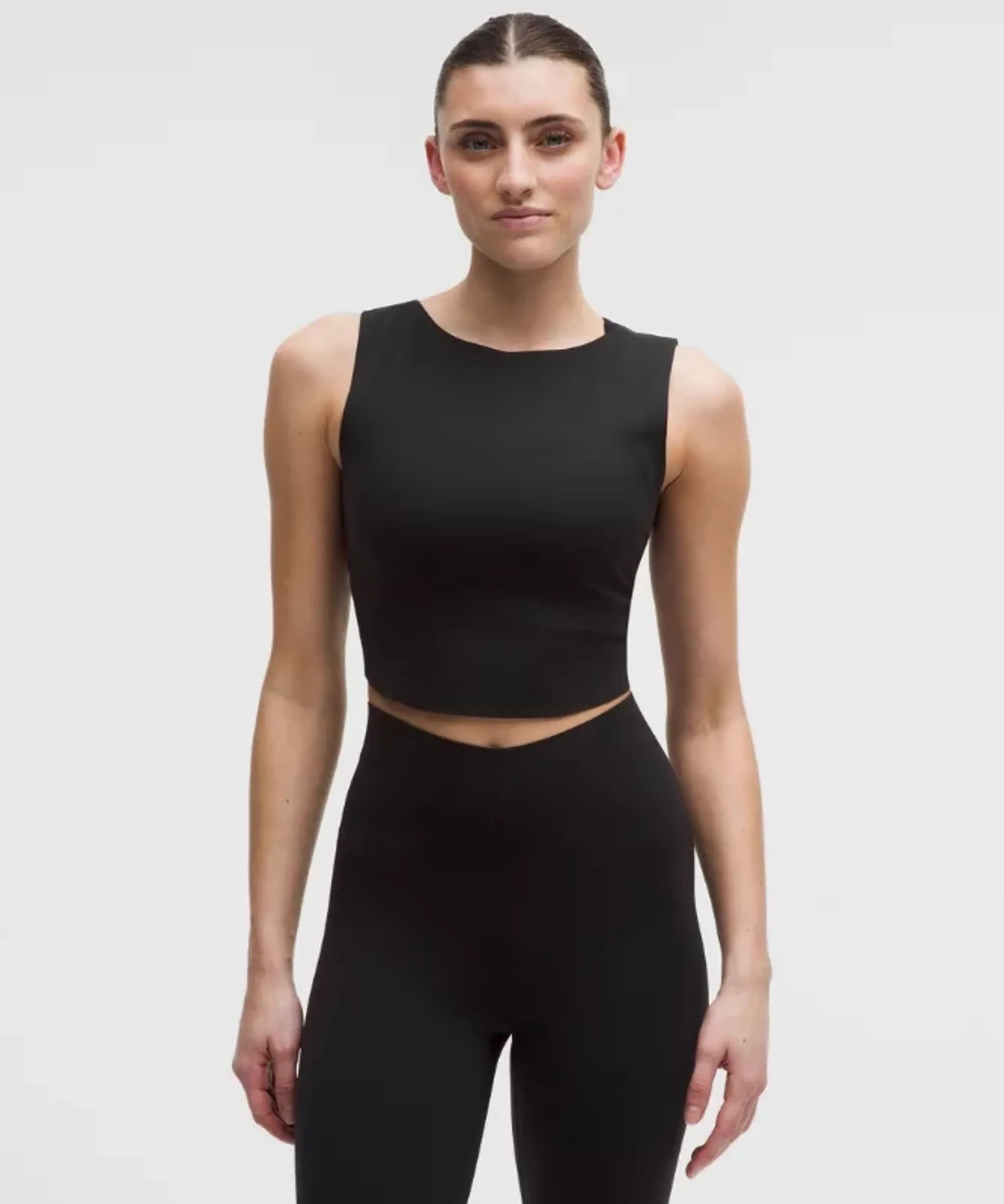 lululemon – Women's Glow Up High-Neck Tank Top – Color Black – Size 10