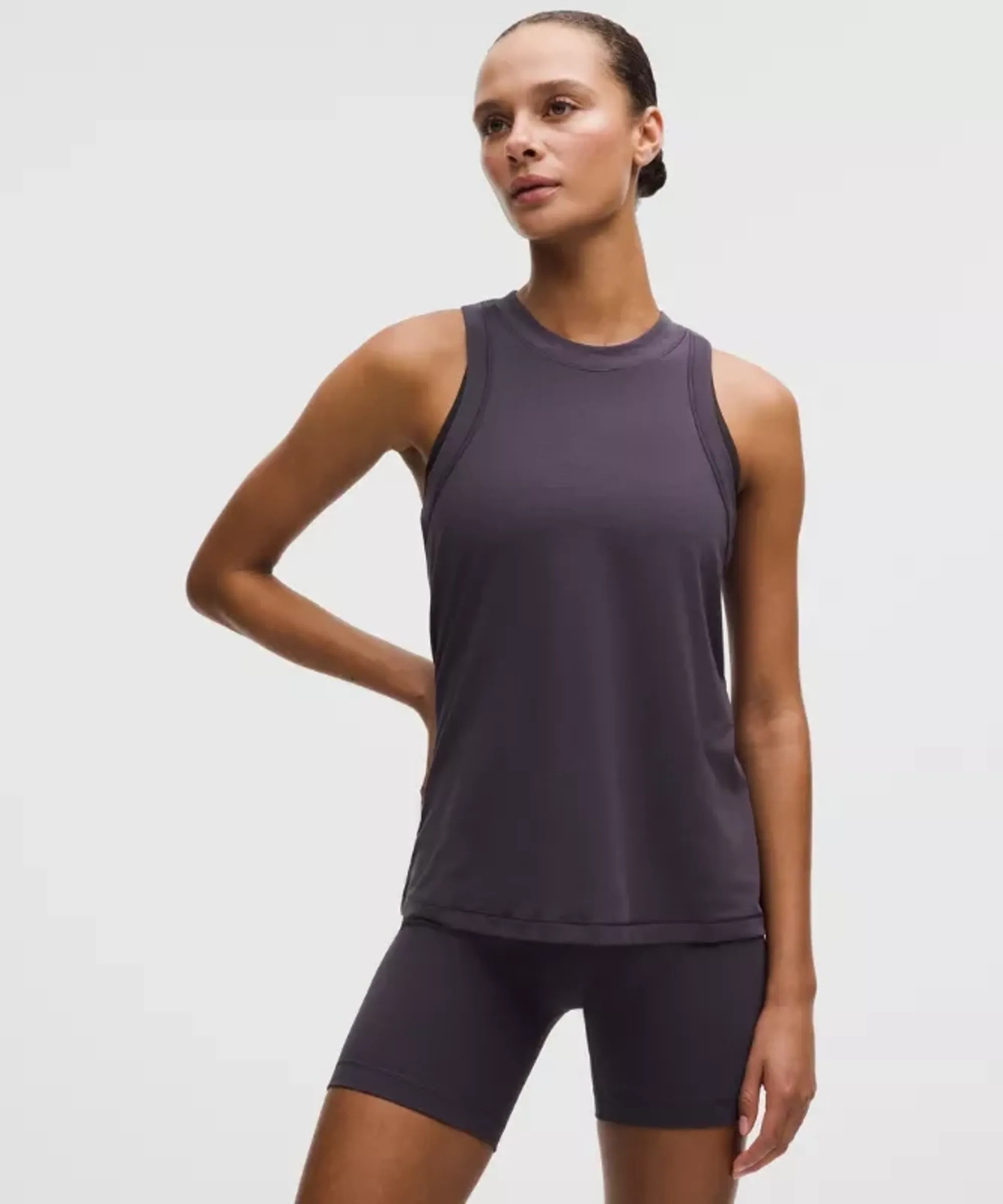 lululemon – Women's Jersey Training Tank Top – Color Purple – Size 0