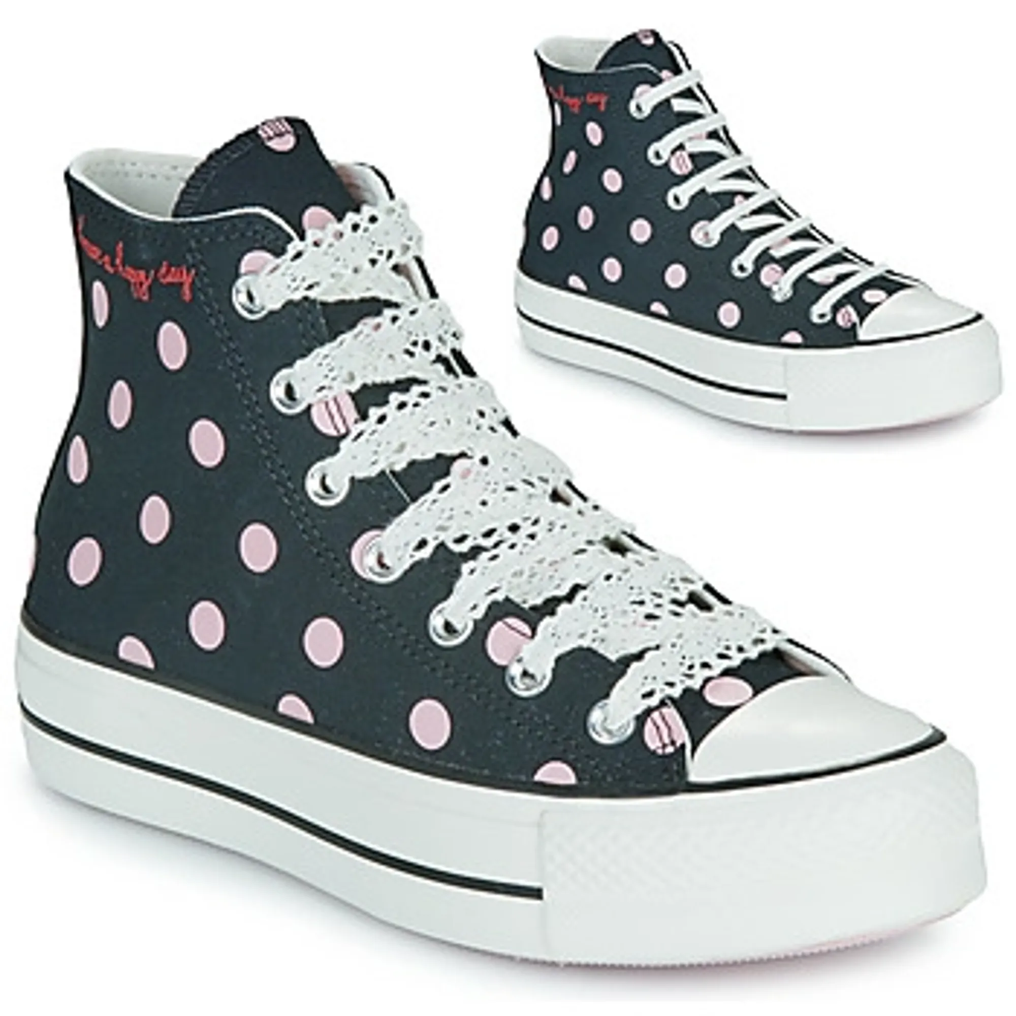 Converse  CHUCK TAYLOR ALL STAR LIFT  women's Shoes (High-top Trainers) in Black
