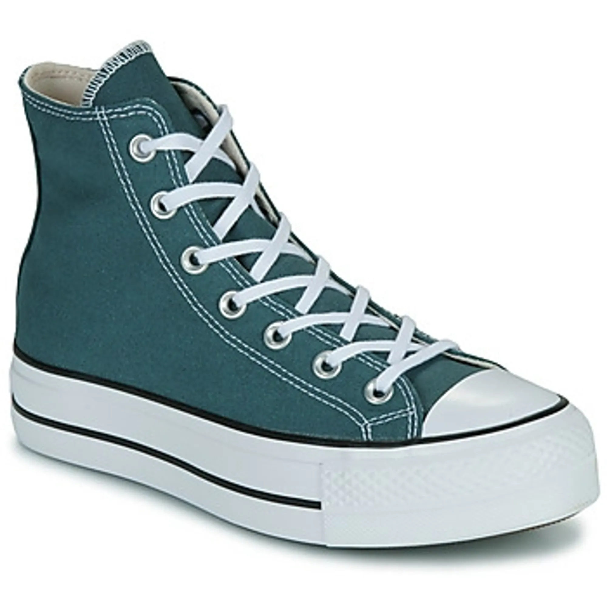Converse  CHUCK TAYLOR ALL STAR LIFT PLATFORM  women's Shoes (High-top Trainers) in Green
