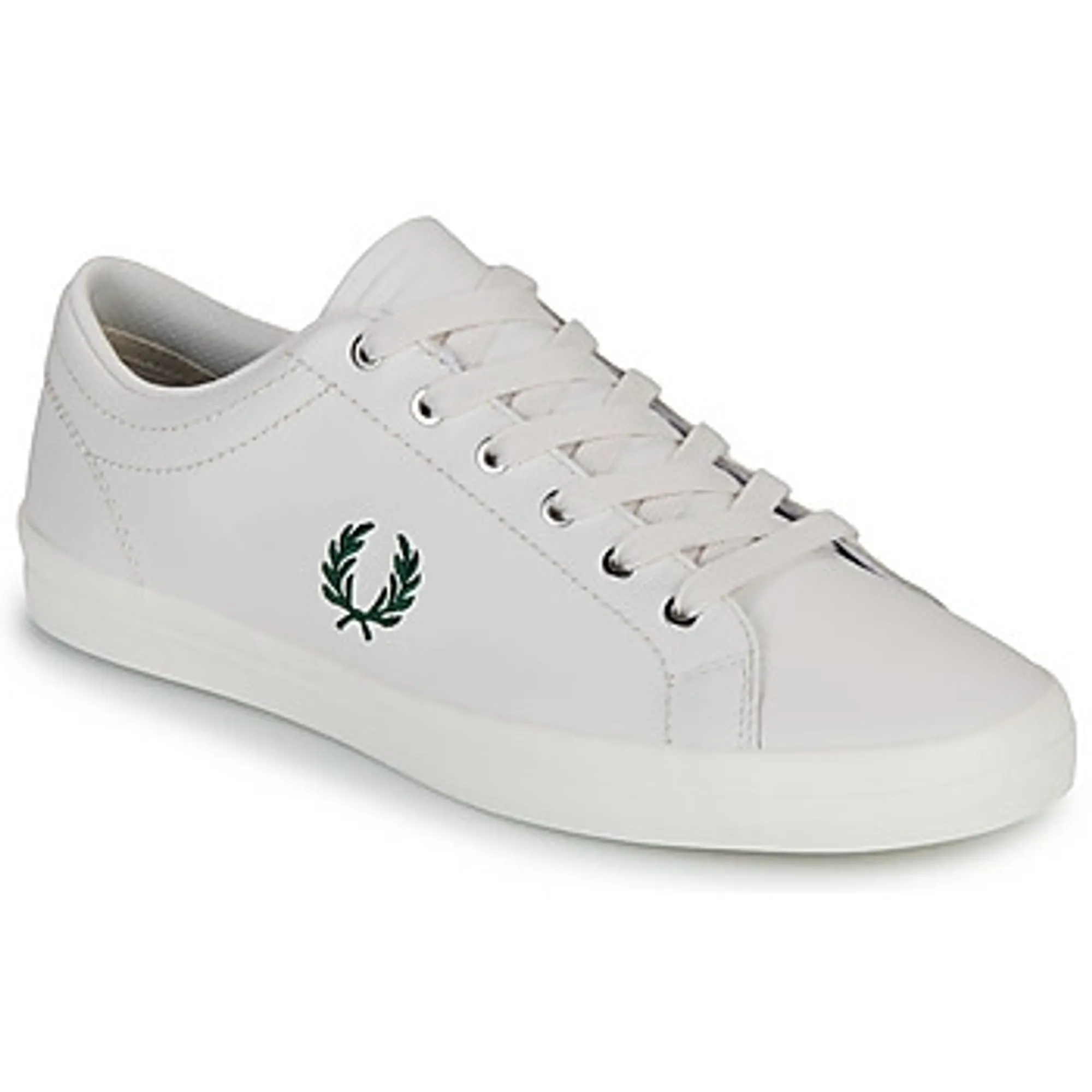 Fred Perry  BASELINE LEATHER  men's Shoes (Trainers) in White
