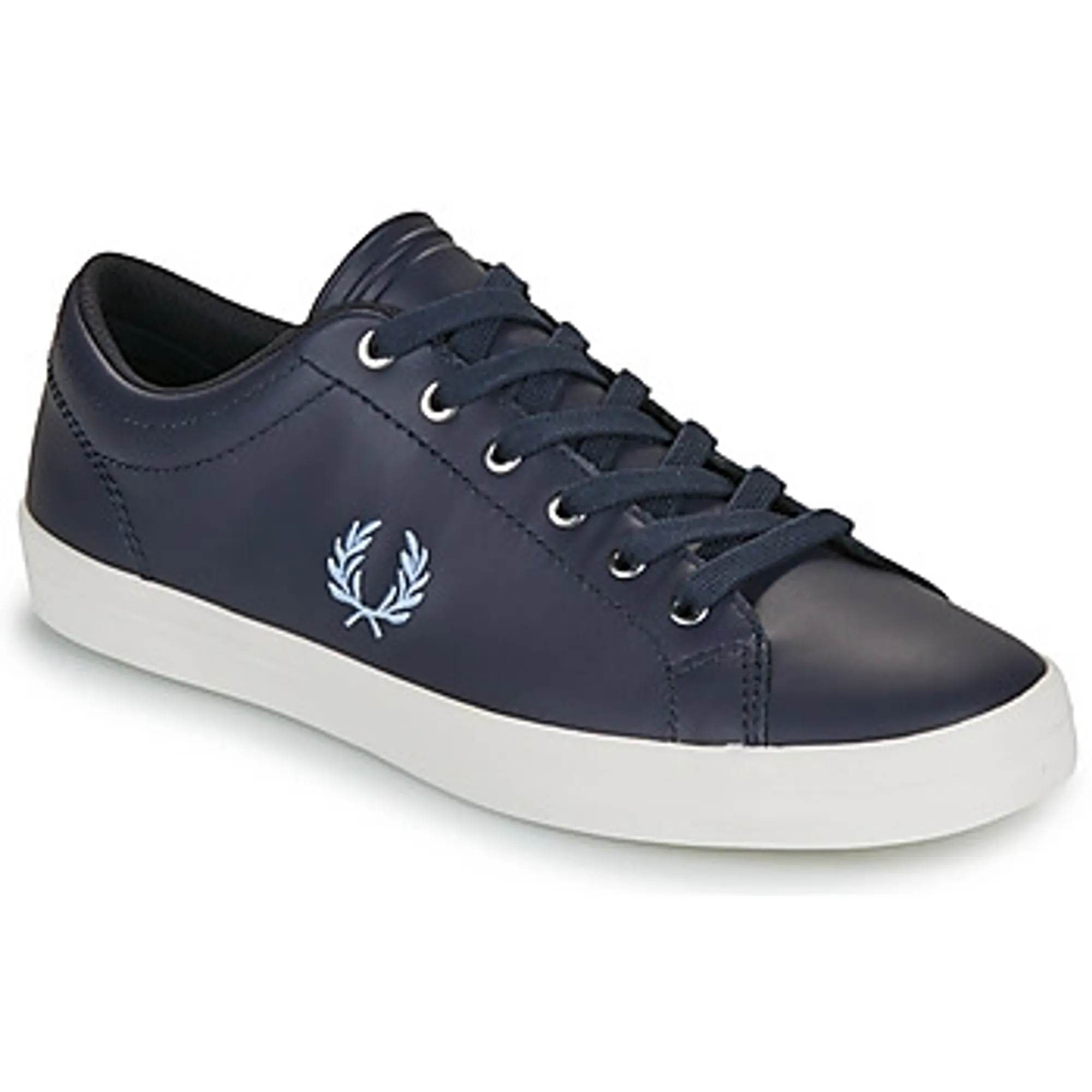 Fred Perry  BASELINE LEATHER  men's Shoes (Trainers) in Blue