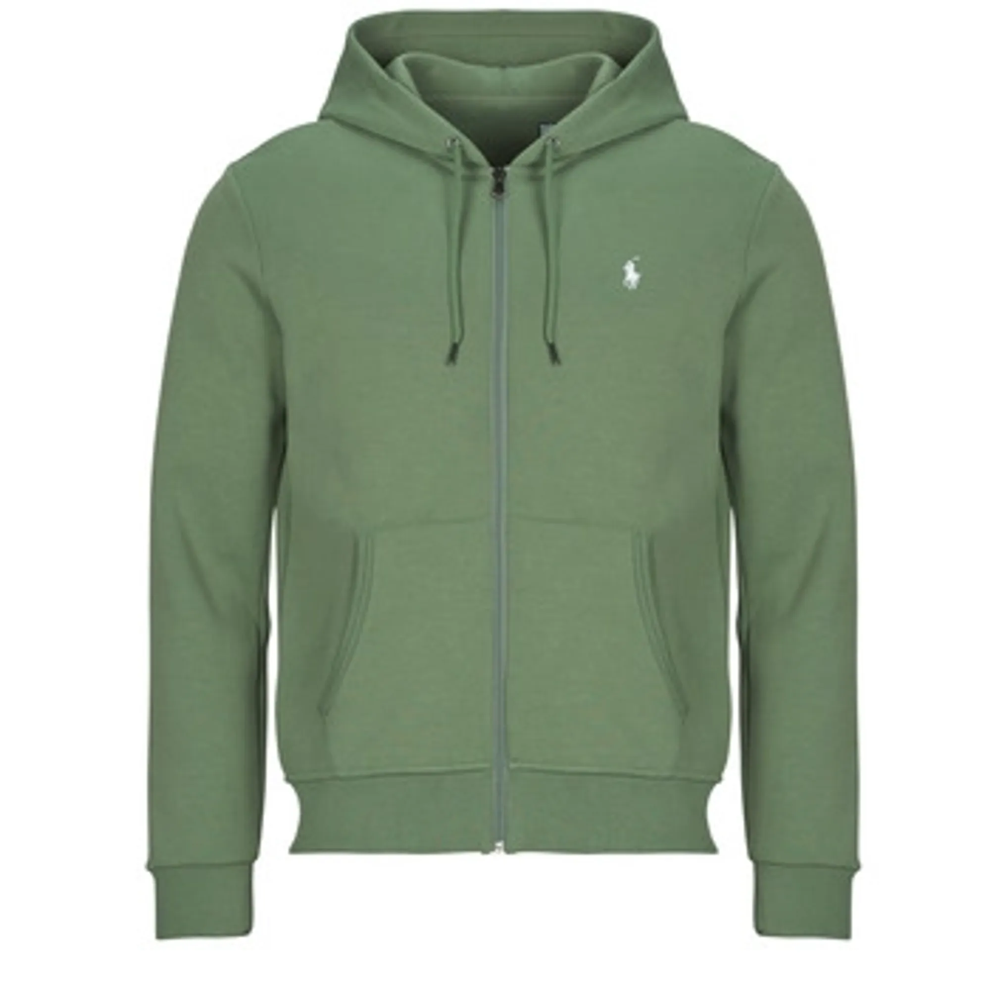 Polo Ralph Lauren  SWEATSHIRT ZIPPE EN DOUBLE KNIT TECH  men's Hoodies in Green
