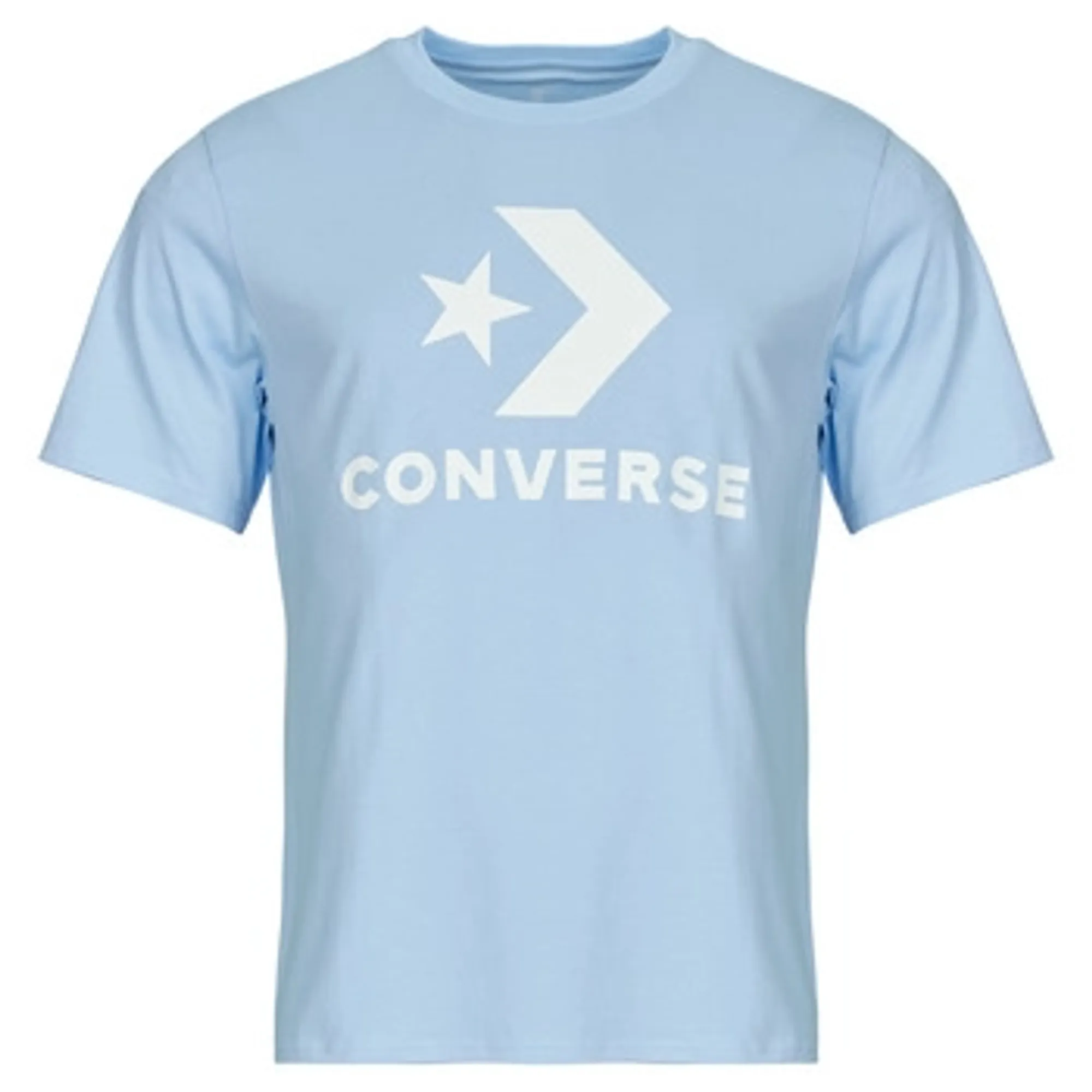 Converse  STANDARD FIT CENTER FRONT LARGE LOGO STAR CHEVRON TEE  men's T shirt in Blue