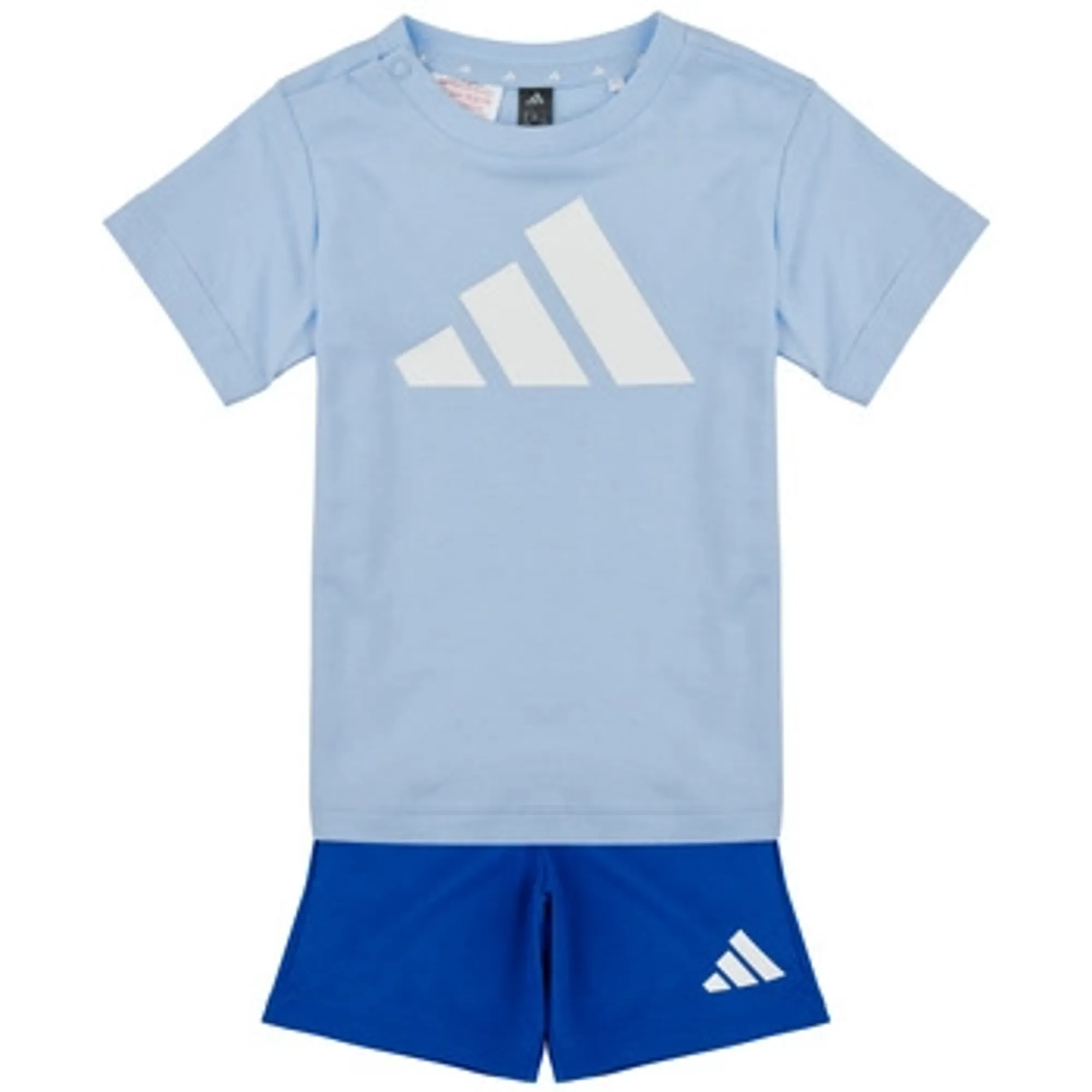 adidas  Essentials Tee Set Kids  boys's Sets &amp; Outfits in Blue