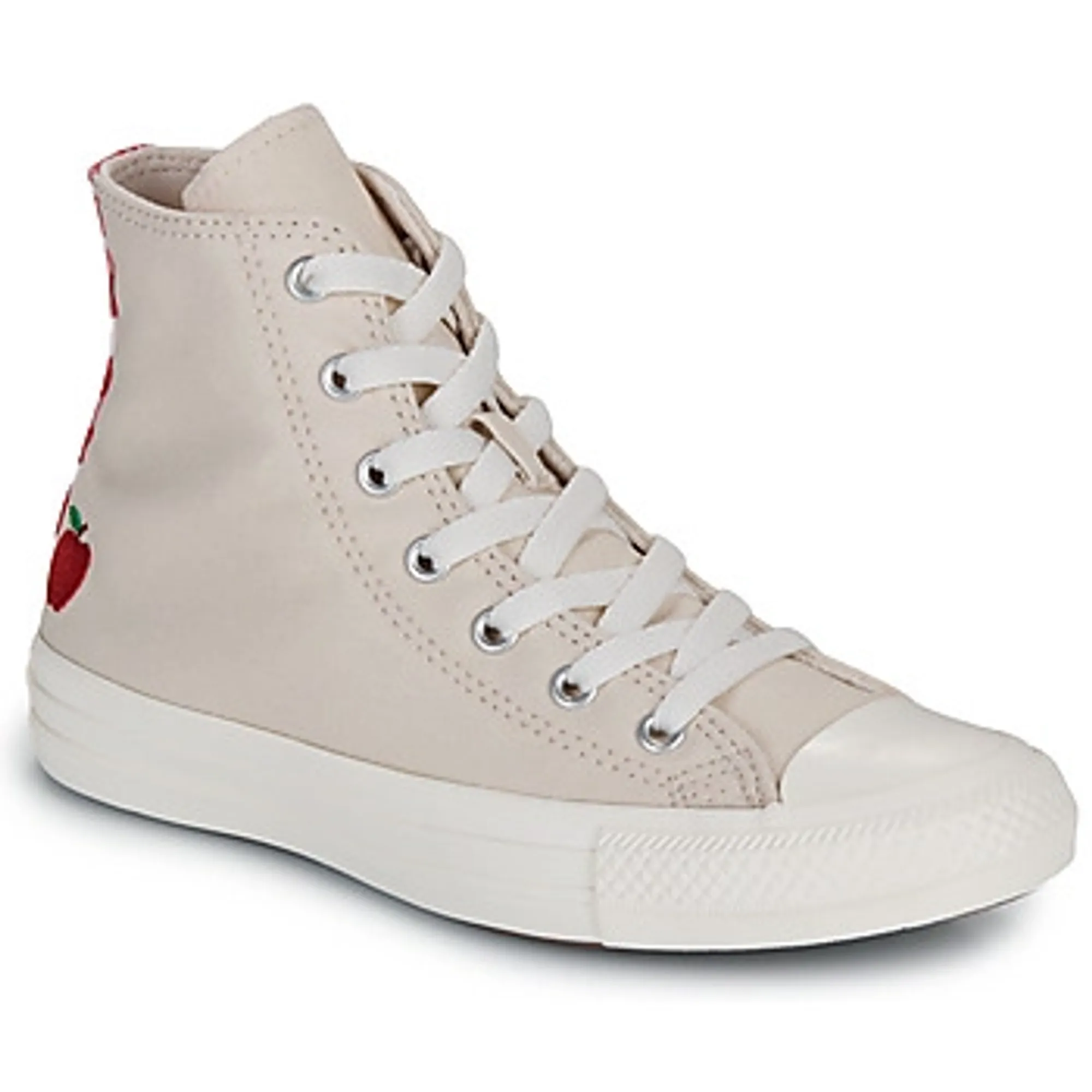 Converse  CHUCK TAYLOR ALL STAR CHECKERED ACCENTS  girls's Children's Shoes (High-top Trainers) in White