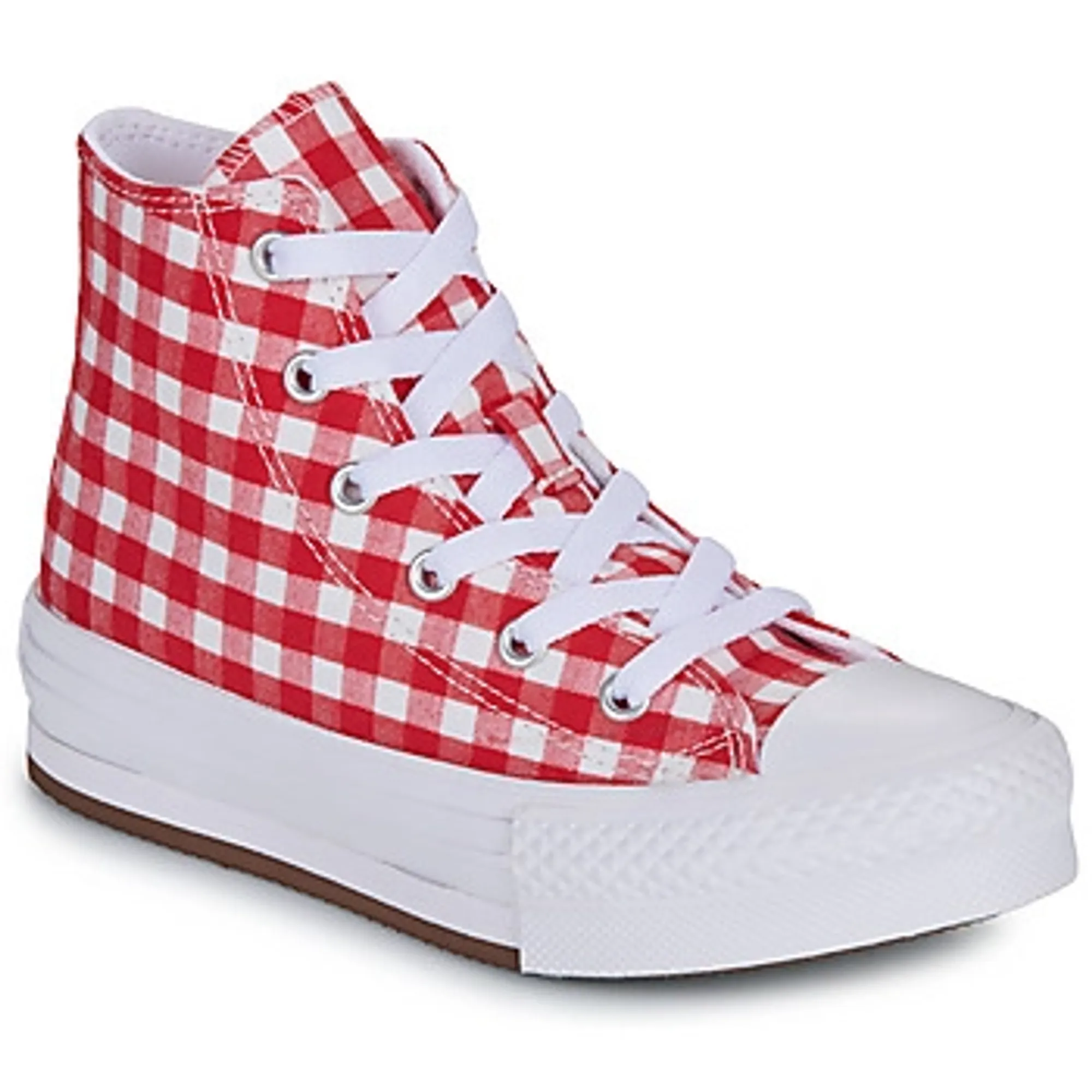 Converse  CHUCK TAYLOR ALL STAR EVA LIFT  girls's Children's Shoes (High-top Trainers) in White