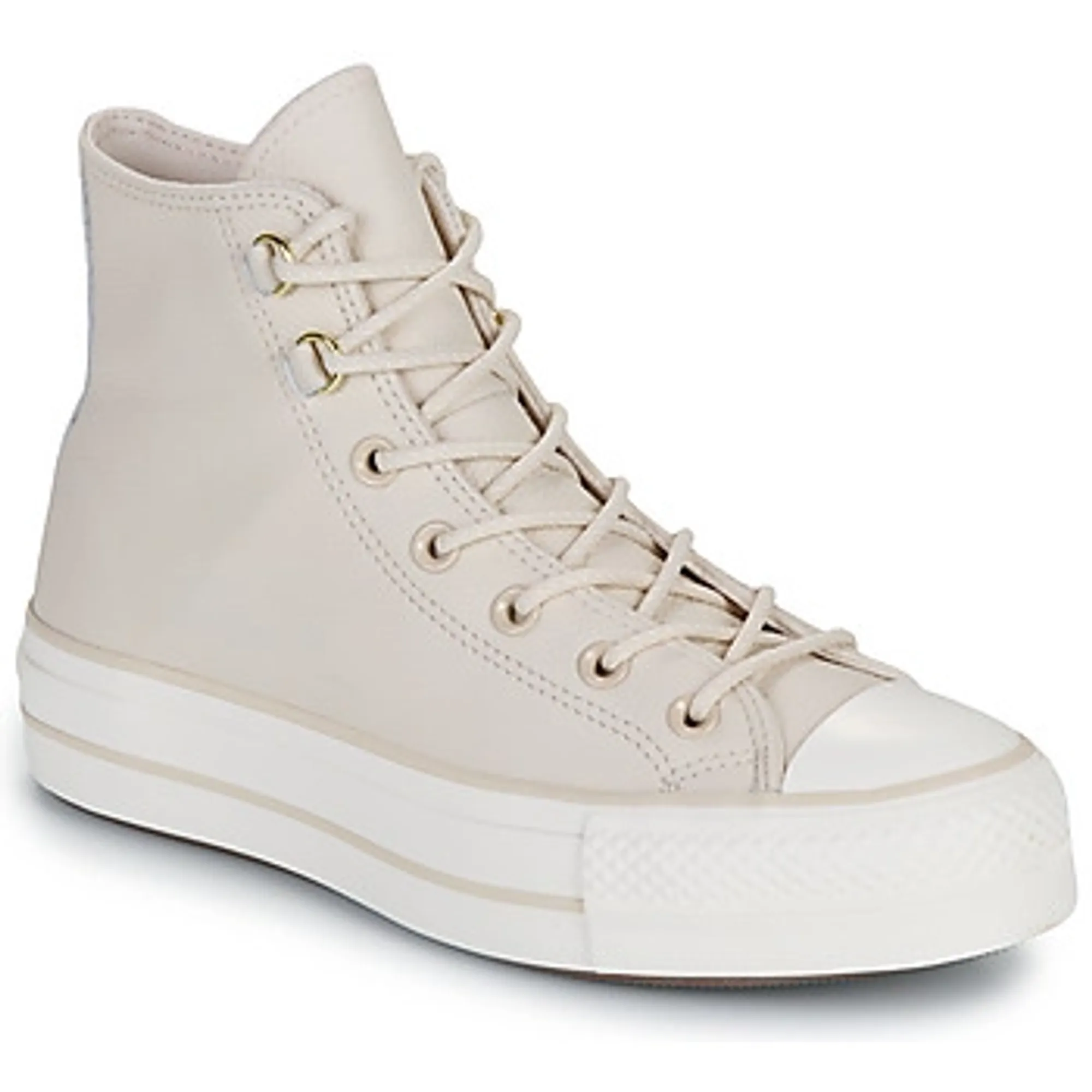 Converse  CHUCK TAYLOR ALL STAR LIFT  women's Shoes (High-top Trainers) in Beige