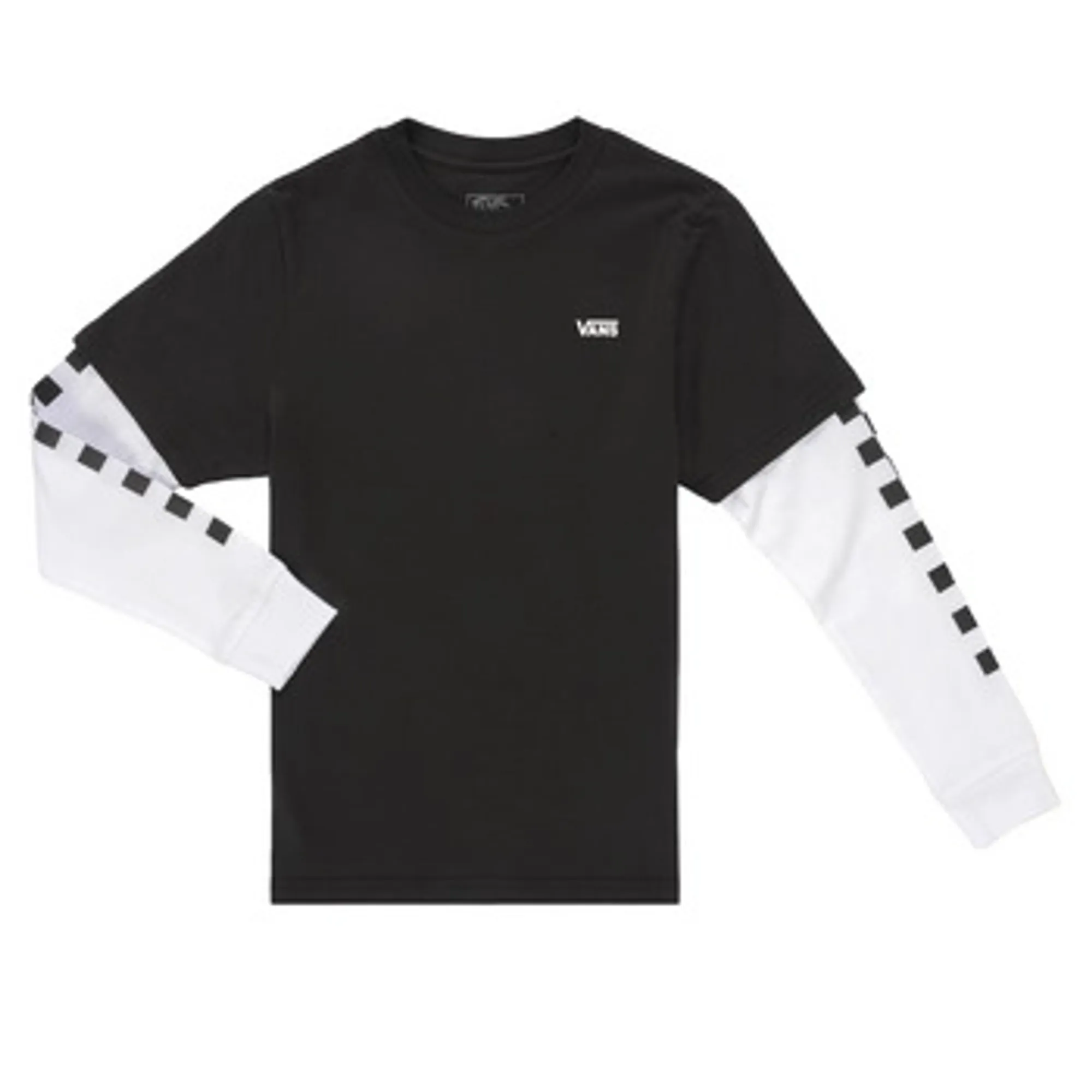 Vans  LONG CHECK TWOFER  boys's  in Black