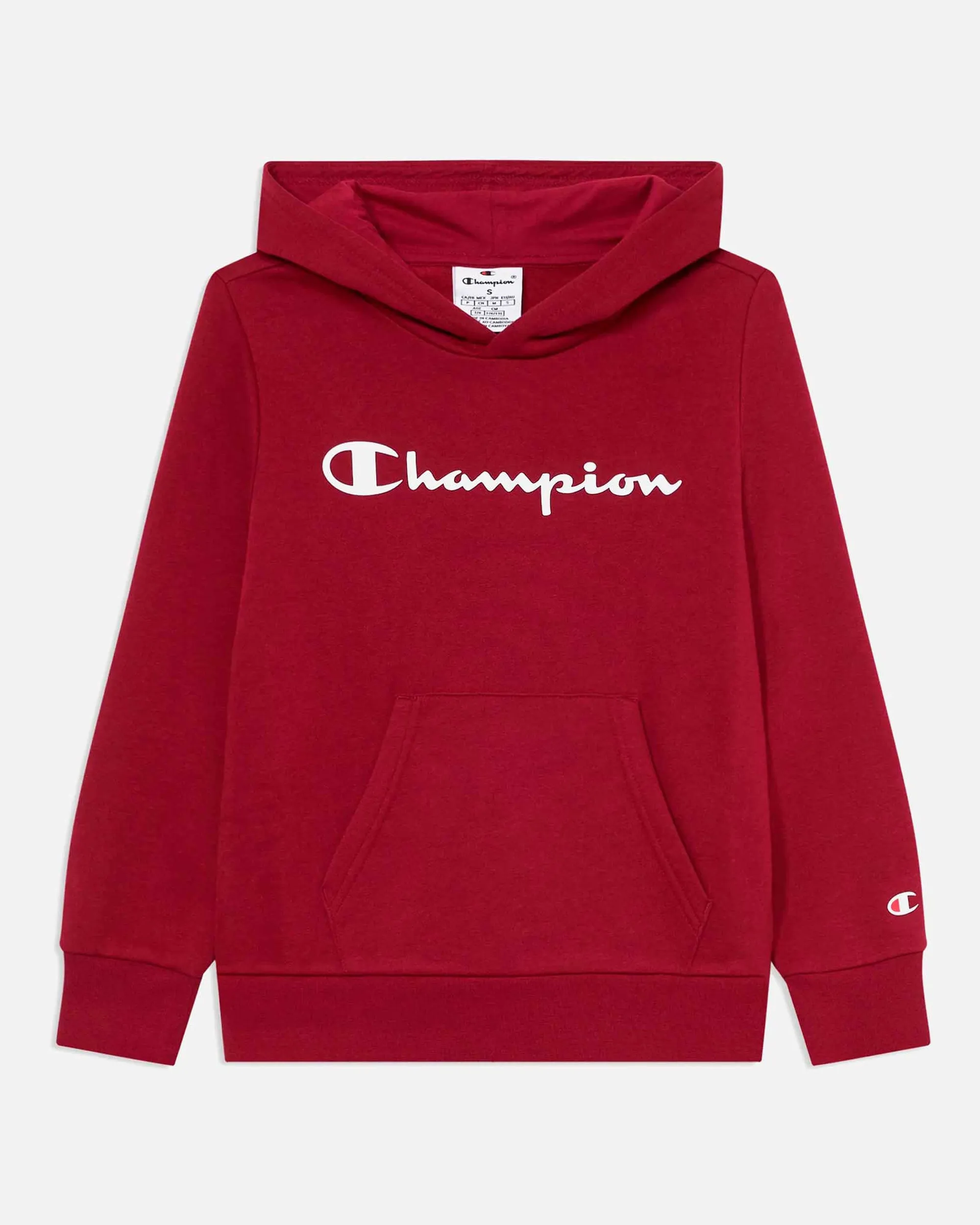 Champion  HOODED SWEATSHIRT  boys's Hoodies in Bordeaux