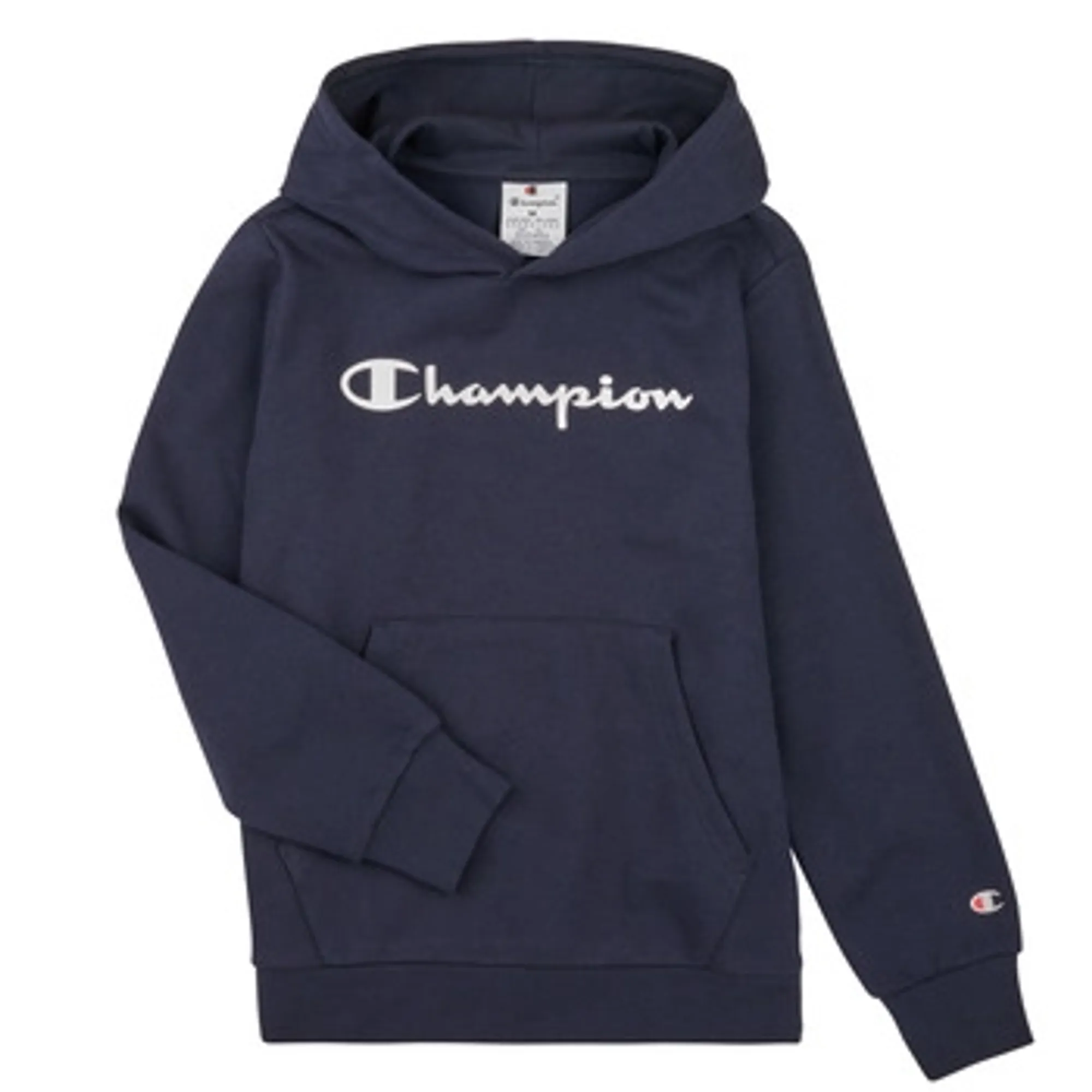Champion  HOODED SWEATSHIRT  boys's Hoodies in Marine