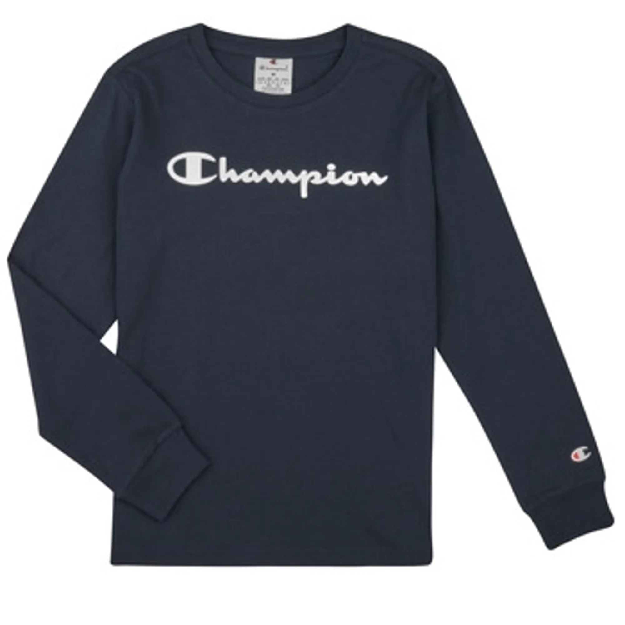 Champion  CREWNECK SWEATSHIRT  boys's Sweatshirts in Marine