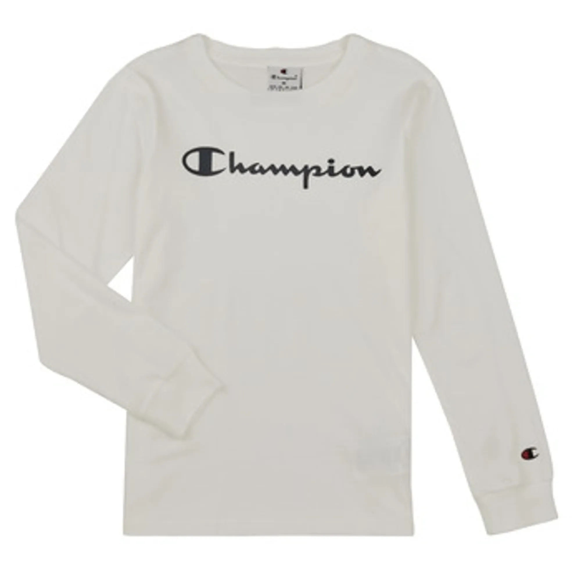 Champion  CREWNECK SWEATSHIRT  boys's Sweatshirts in White