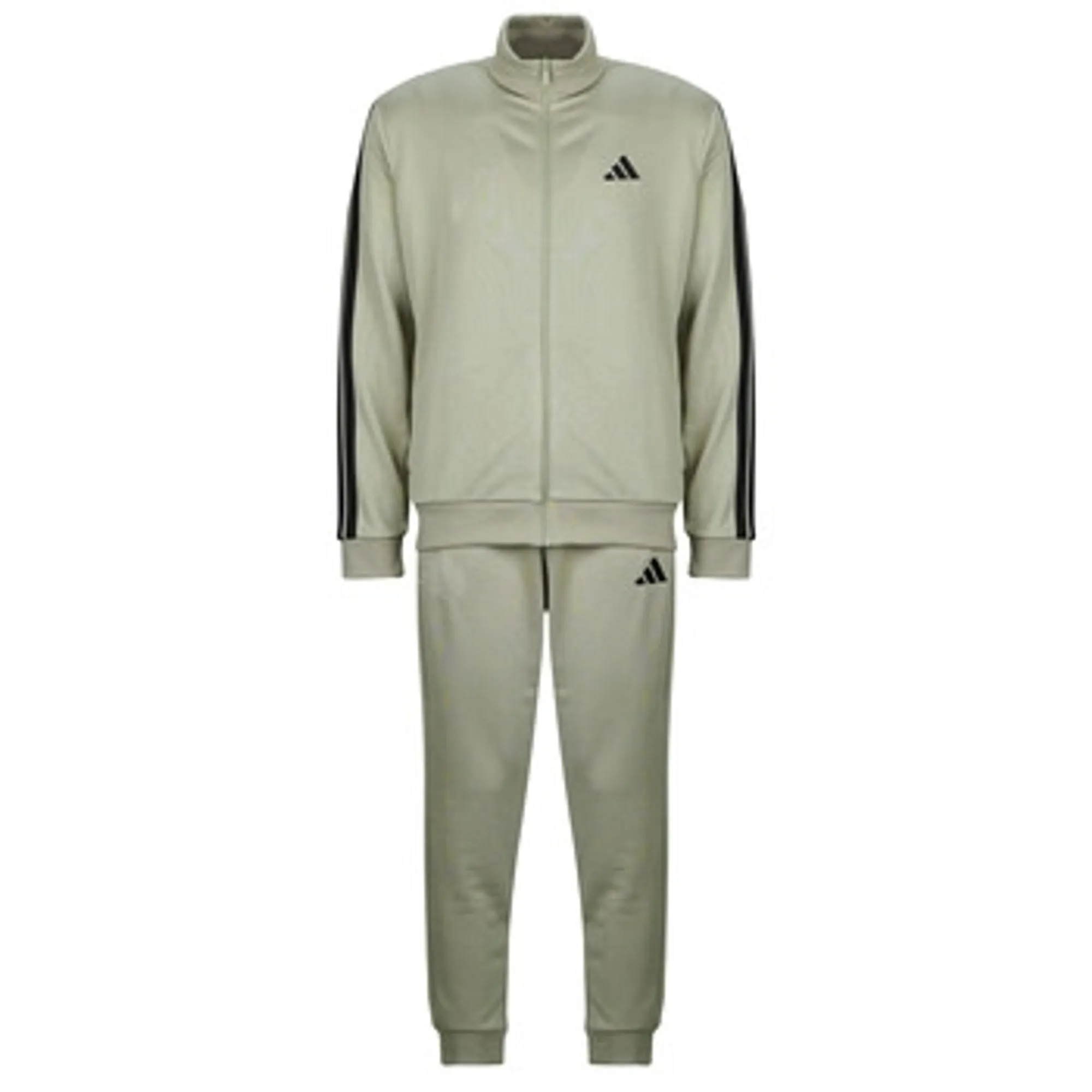 adidas  Sportswear Basic 3-Stripes French Terry Track Suit  men's  in Brown