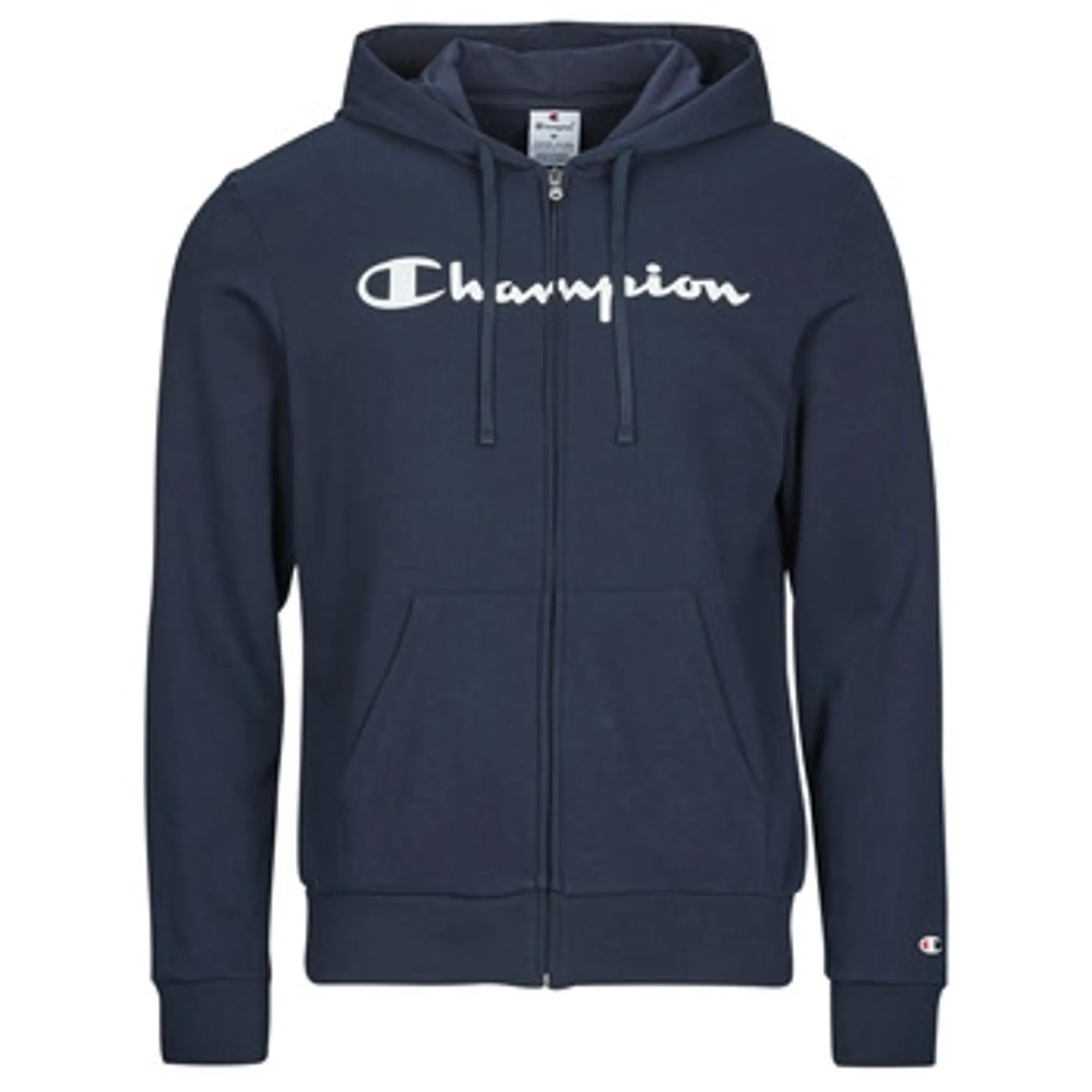 Champion  Full Zip Hoodie Sweatshirt  men's Hoodies in Marine