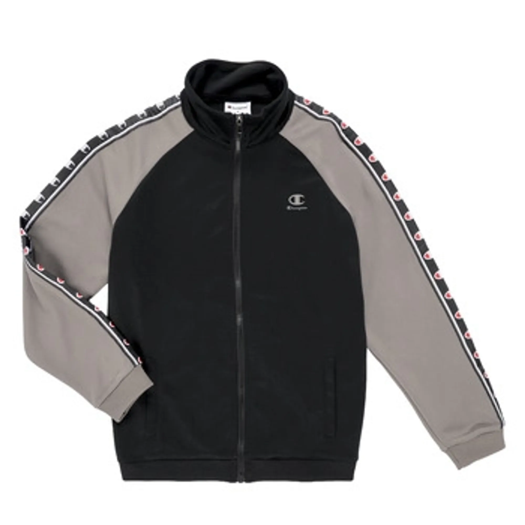 Champion  Full Zip Sweatshirt  boys's Sweatshirts in Black
