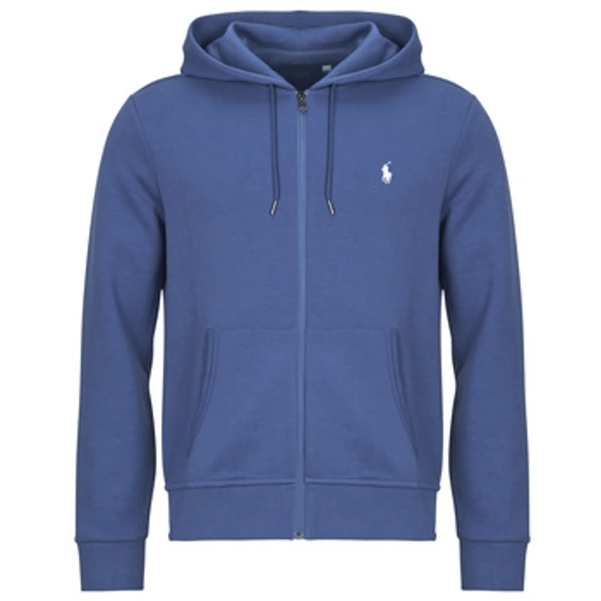 Polo Ralph Lauren  SWEATSHIRT ZIPPE EN DOUBLE KNIT TECH  men's Sweatshirts in Blue