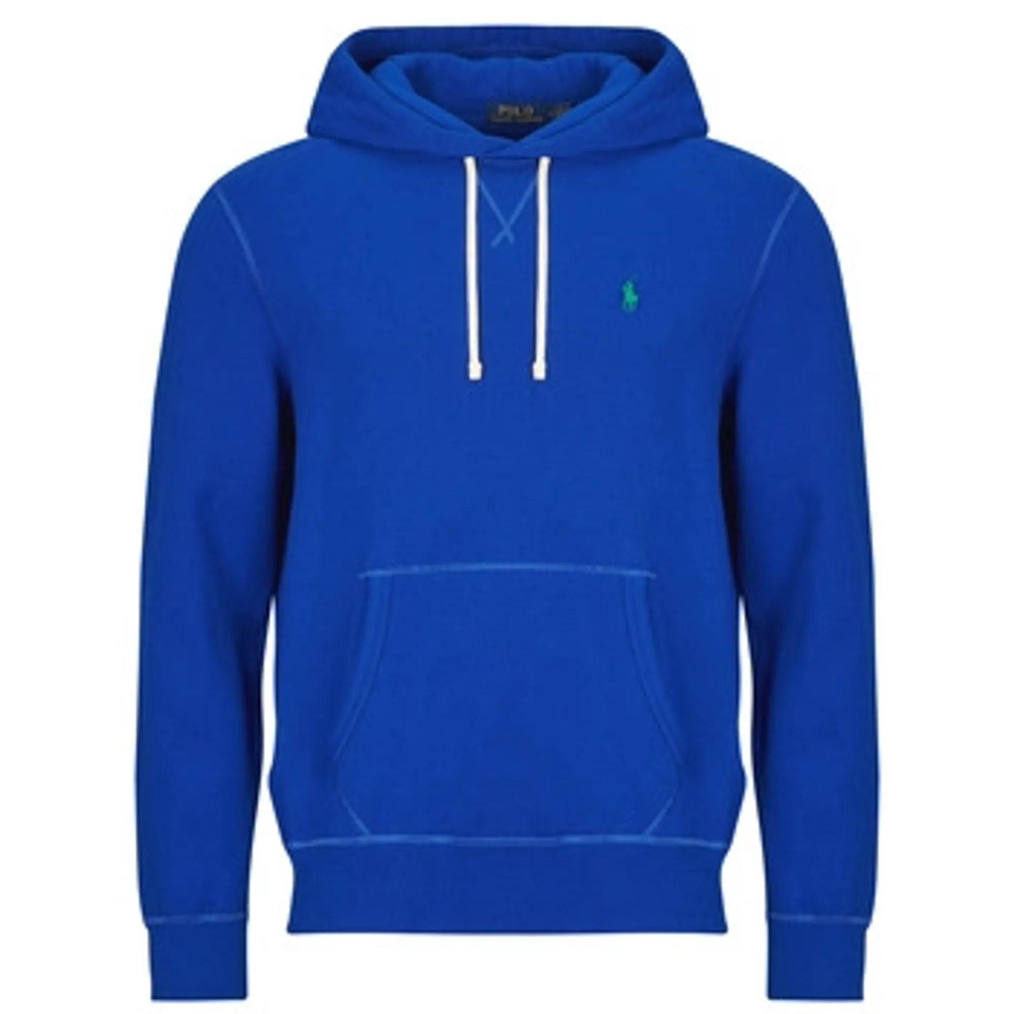 Polo Ralph Lauren  SWEAT A CAPUCHE MOLTONE EN COTON  men's Sweatshirts in Blue