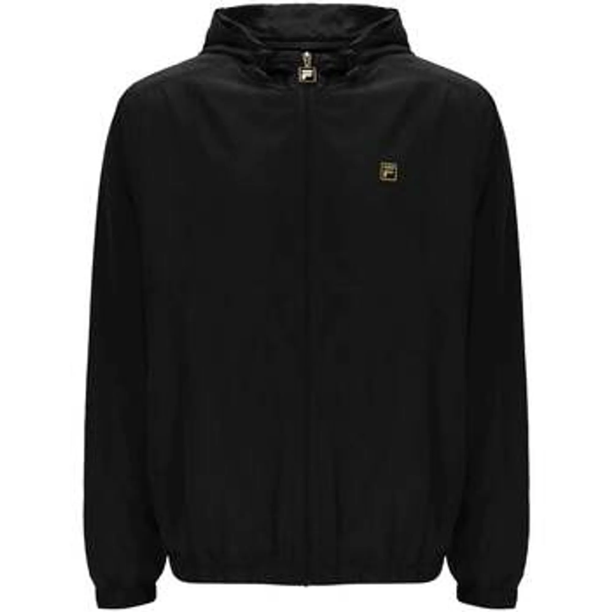 Fila  Ian Full Zip Hooded Jacket Black  men's Jacket in Black