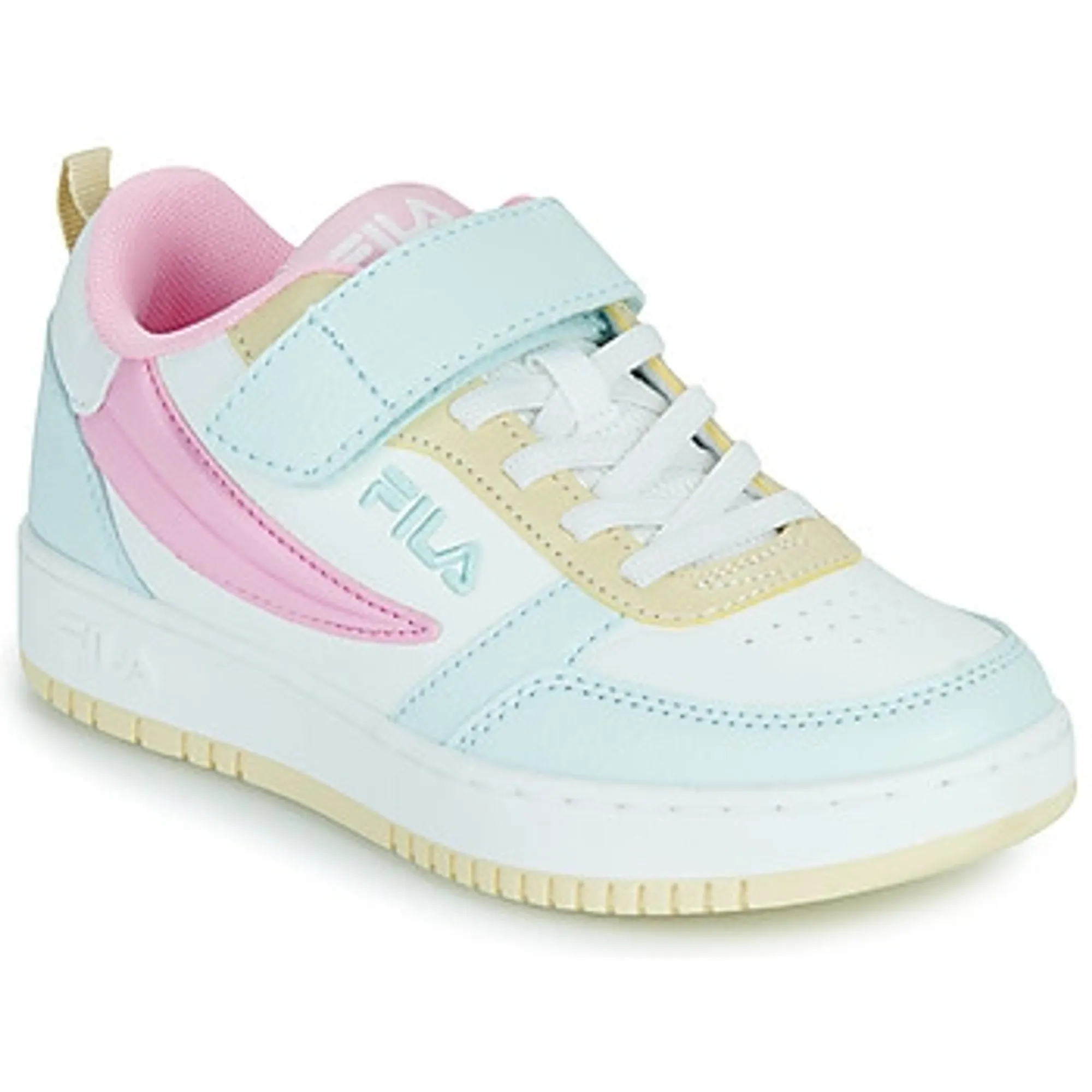 Fila  REGA NF VELCRO KIDS  girls's Children's Shoes (Trainers) in White