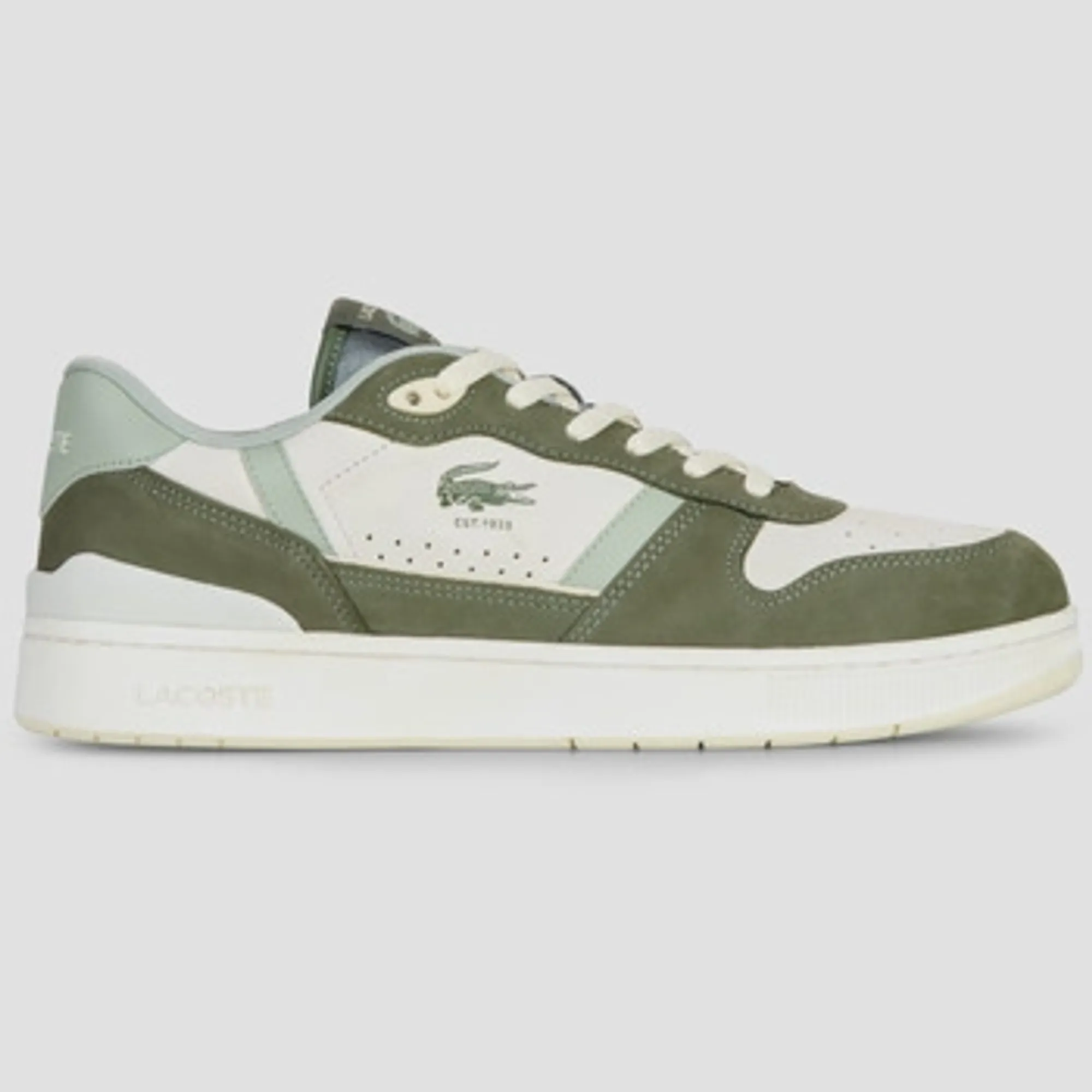 Lacoste  T CLIP  men's Shoes (Trainers) in Kaki