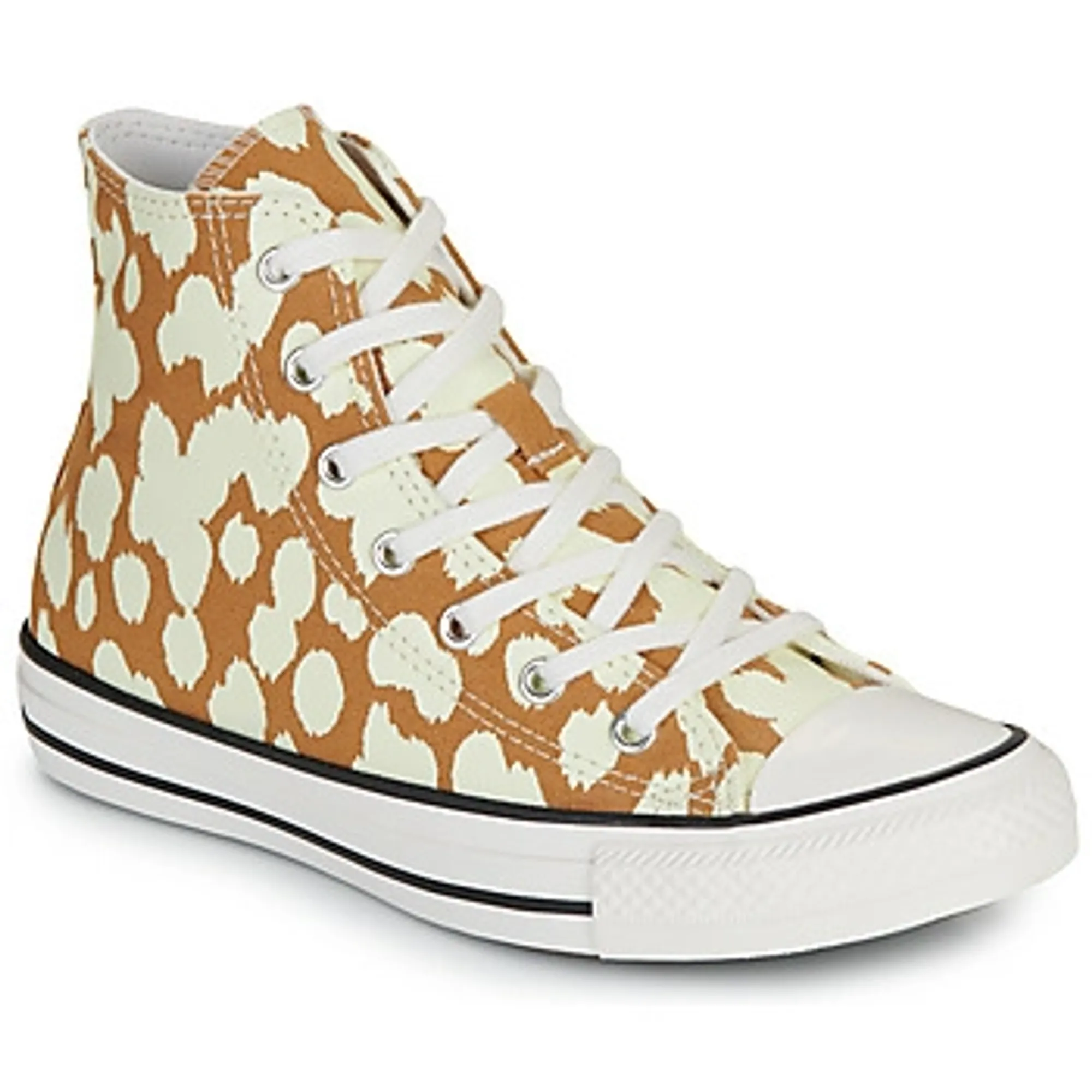 Converse  CHUCK TAYLOR ALL STAR  girls's Children's Shoes (High-top Trainers) in Beige