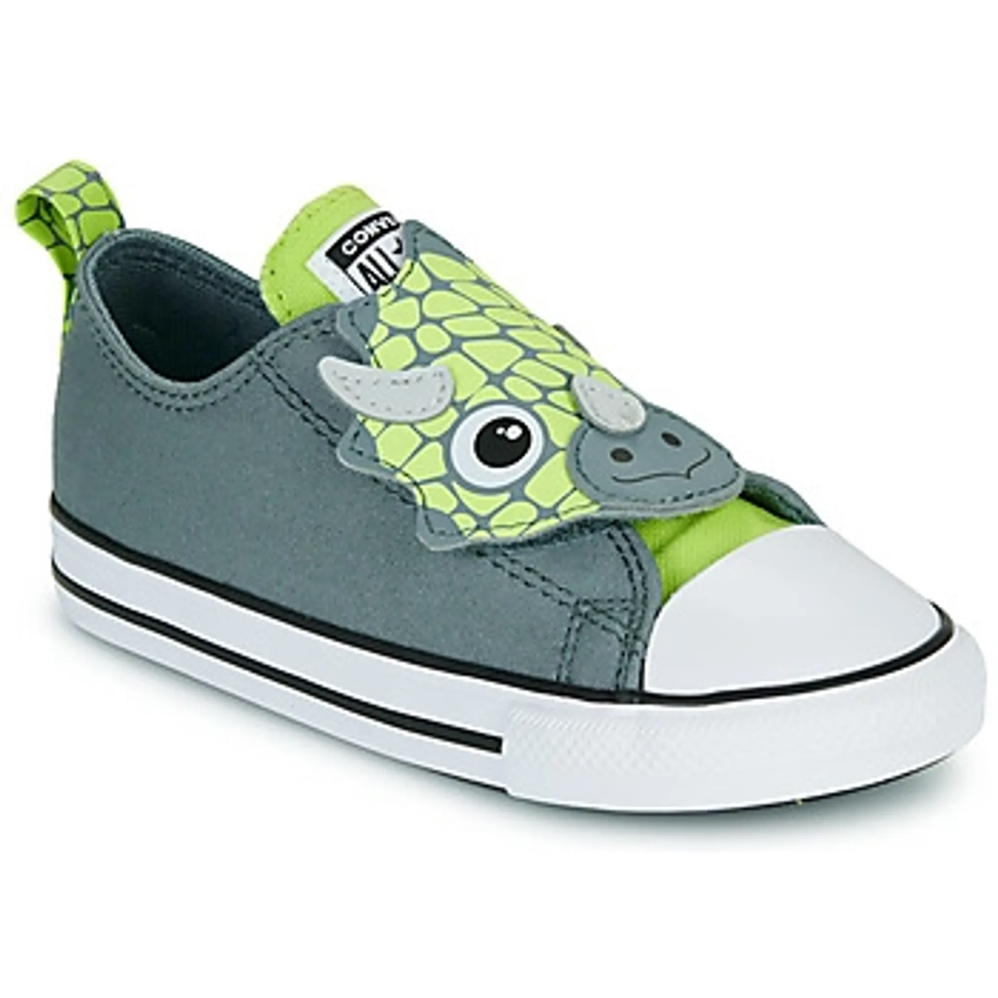 Converse  CTAS ONE STRAP DINOS EASY-ON  boys's Children's Shoes (Trainers) in Green