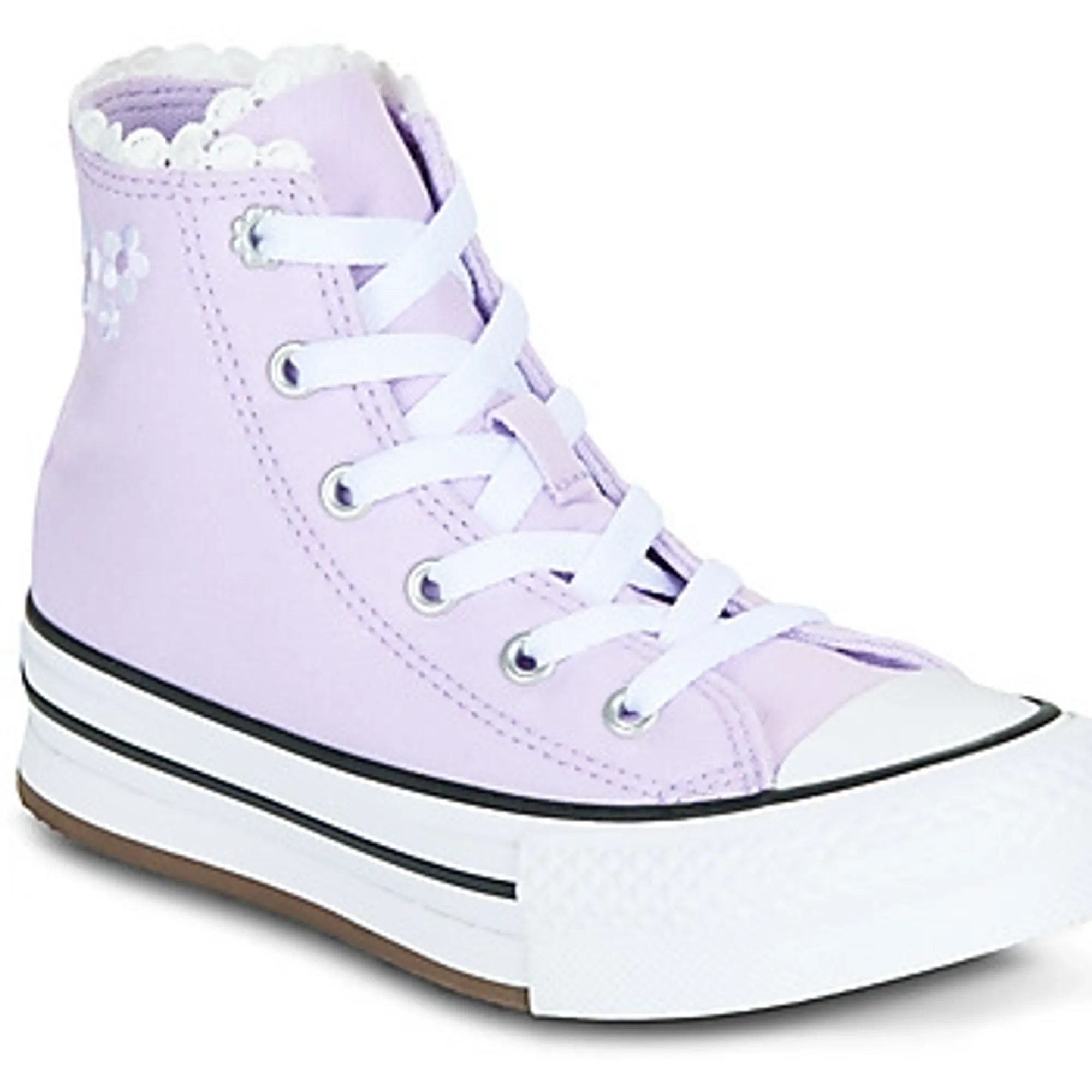Converse  Chuck Taylor All Star EVA Lift  girls's Children's Shoes (High-top Trainers) in Purple