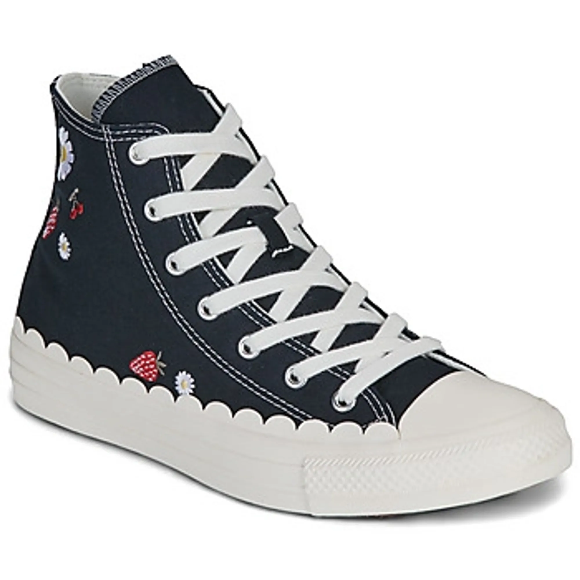 Converse  Chuck Taylor All Star  girls's Children's Shoes (High-top Trainers) in Black