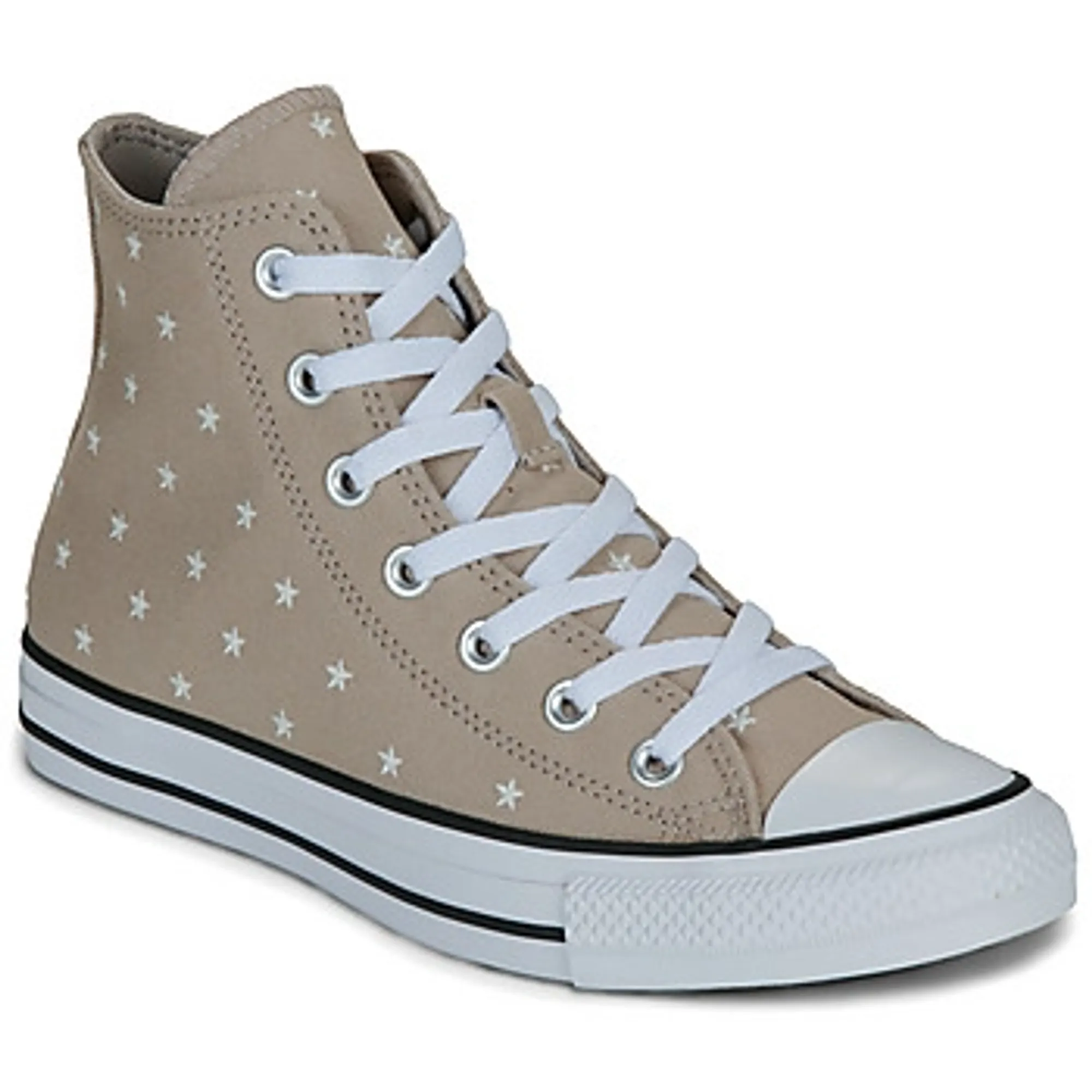 Converse  CHUCK TAYLOR ALL STAR EMBROIDERED STARS  women's Shoes (High-top Trainers) in Brown