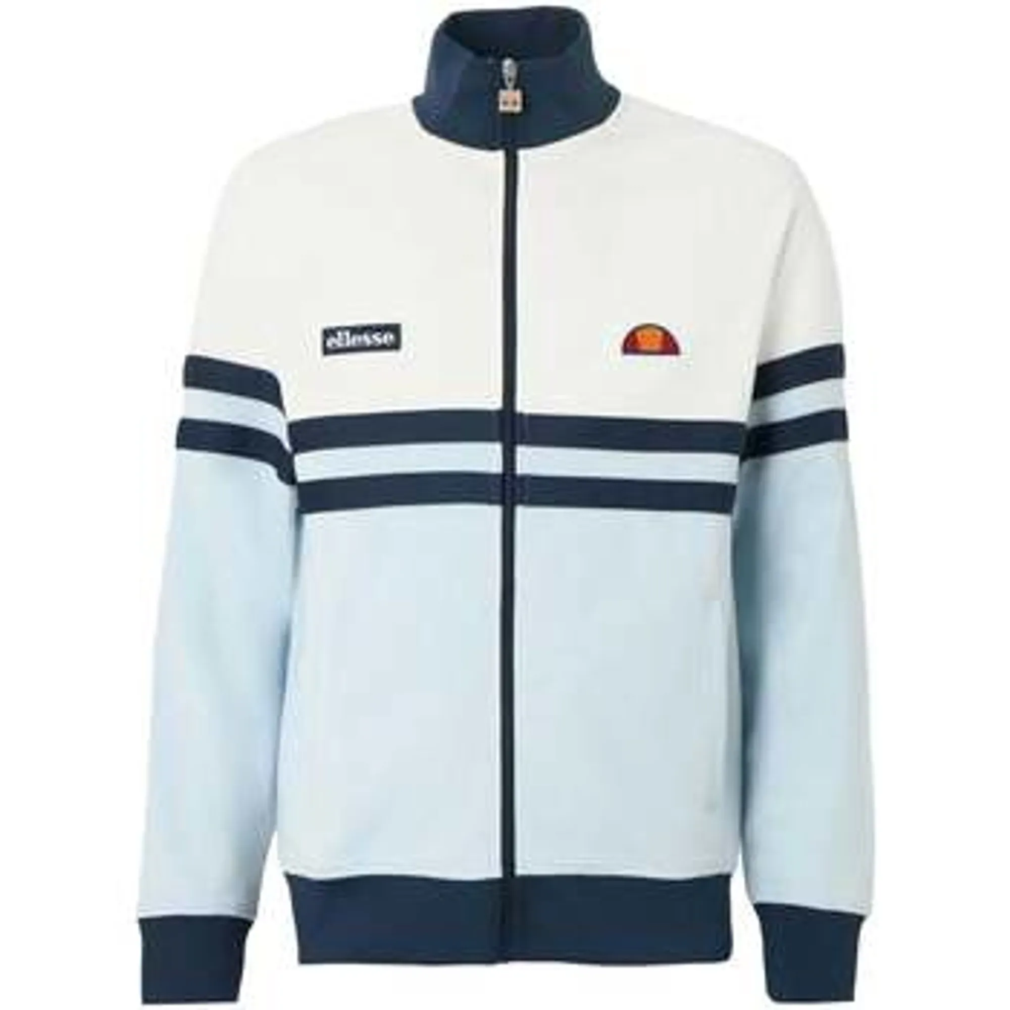 Ellesse  Rimini Track Top Jacket Off White/Light Blue  men's Tracksuit jacket in Blue
