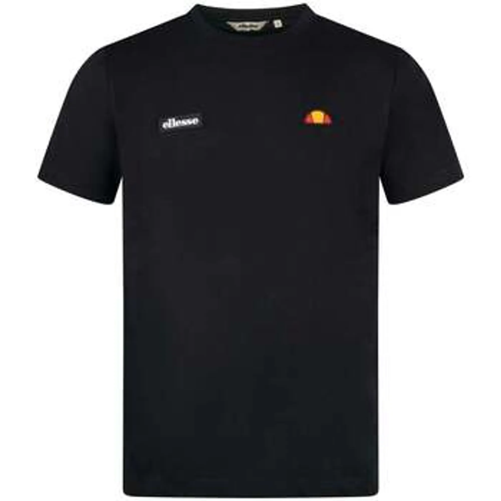 Ellesse  Floran T-Shirt Black  men's T shirt in Black