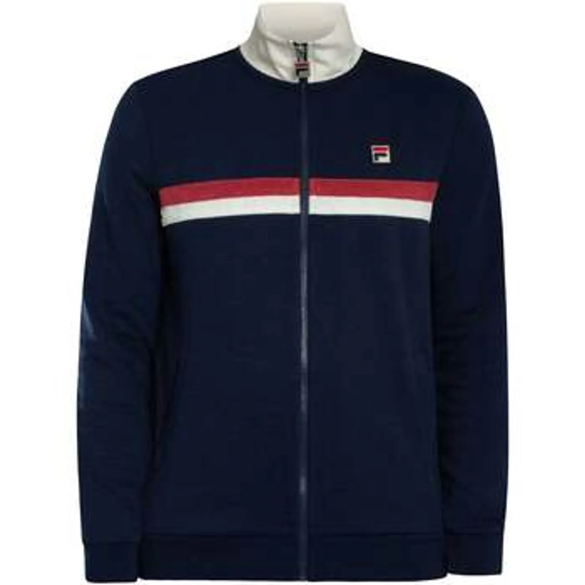 Fila  Enrico Track Top Jacket  Navy/Gardenia/Garnet  men's Tracksuit jacket in Blue