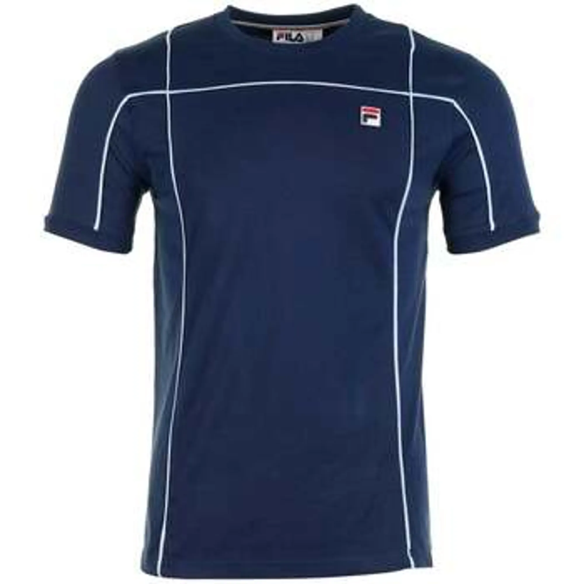 Fila  Terri T-Shirt  Navy/Skyway  men's  in Blue