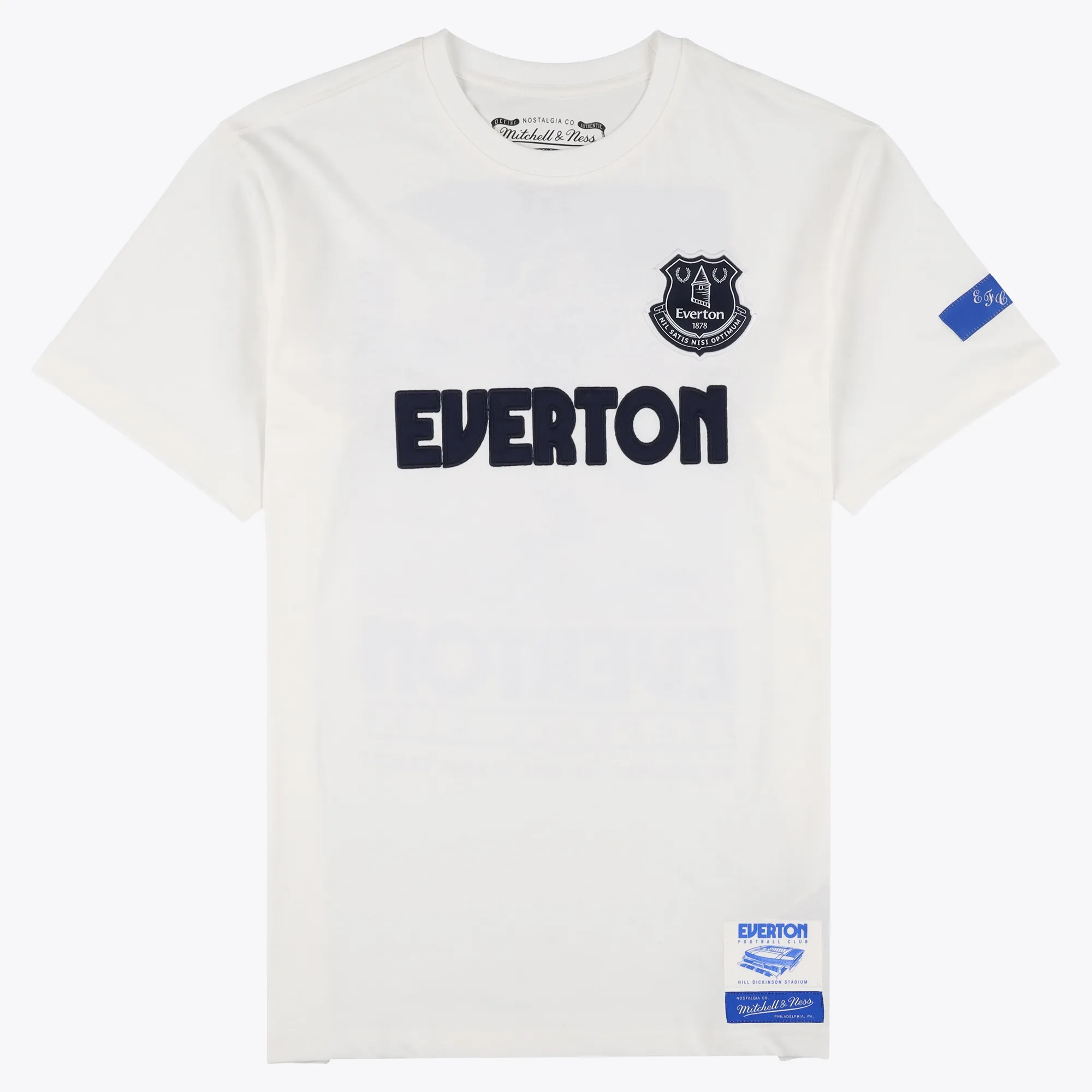 Everton x Mitchell & Ness Program T-Shirt - White - Mens