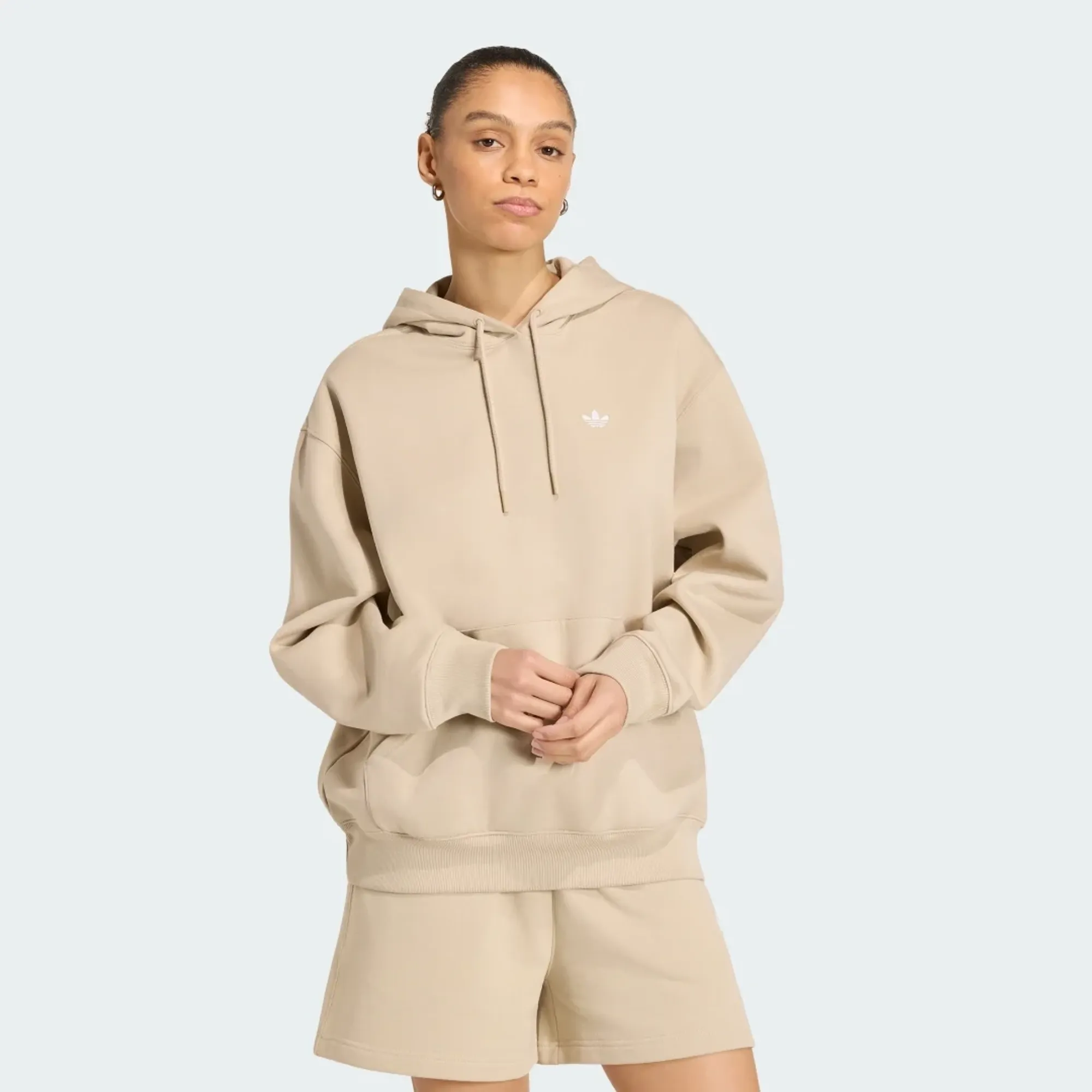 adidas ESSENTIALS OVERSIZED FLEECE HOODIE