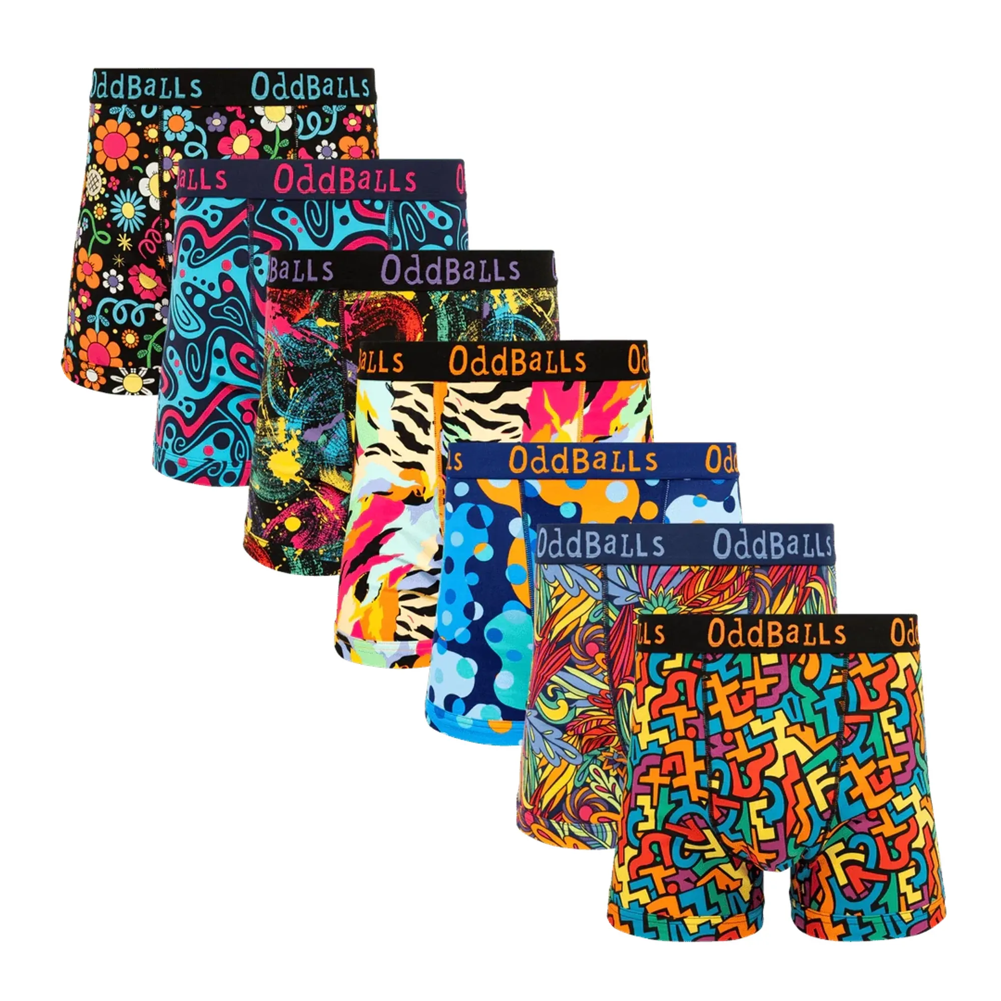 Hello Sunshine Bundle - Mens Boxer Shorts 7 Pack