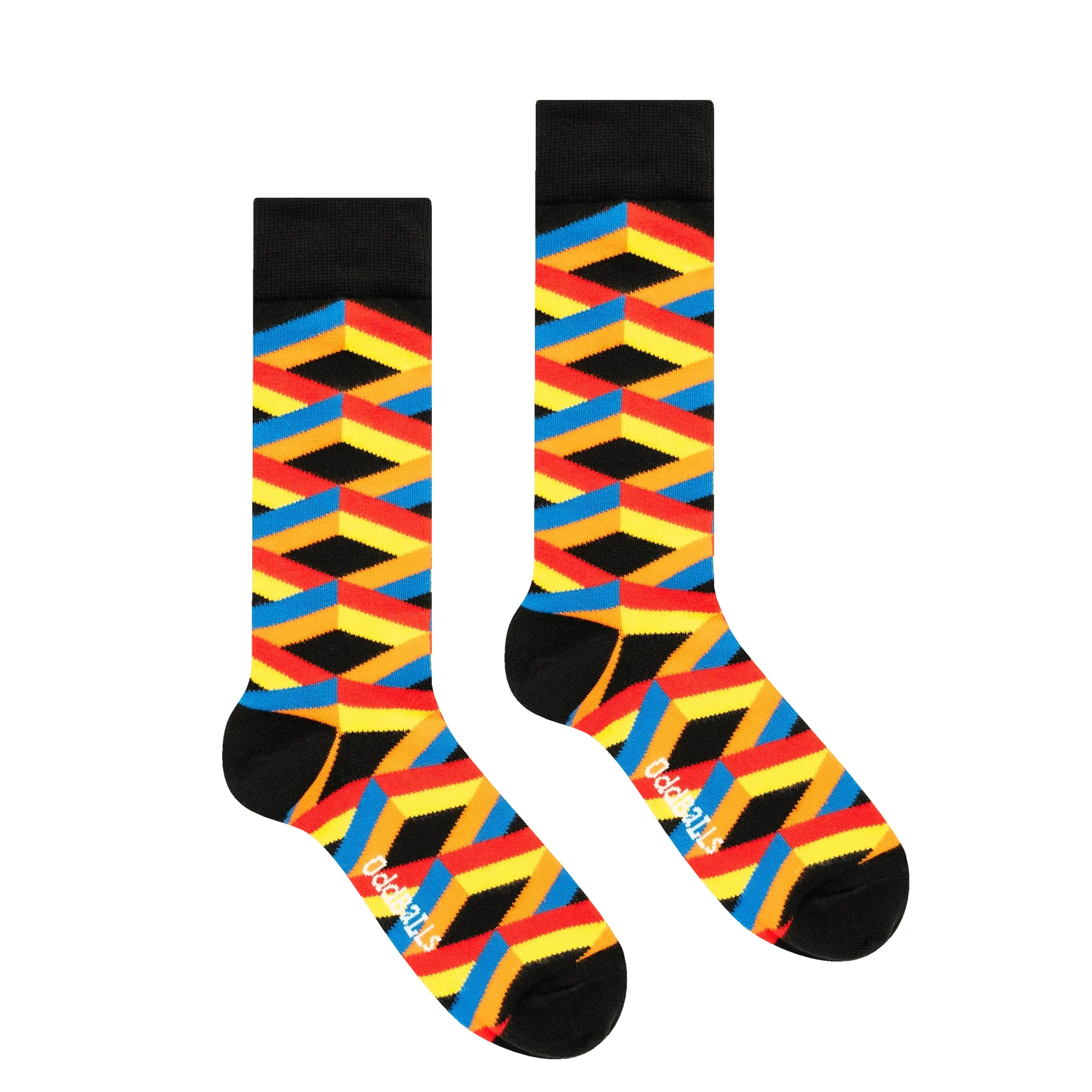 Red Zig Zag - Socks