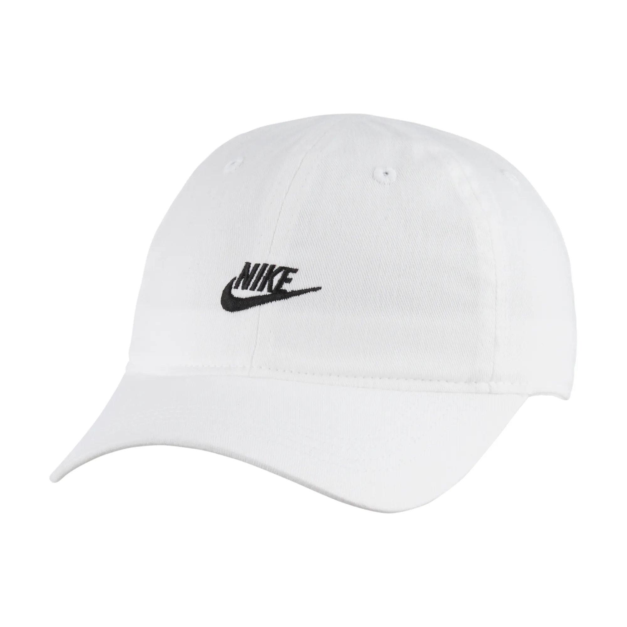 Nike Younger Kids' Futura Curved Brim Cap - White